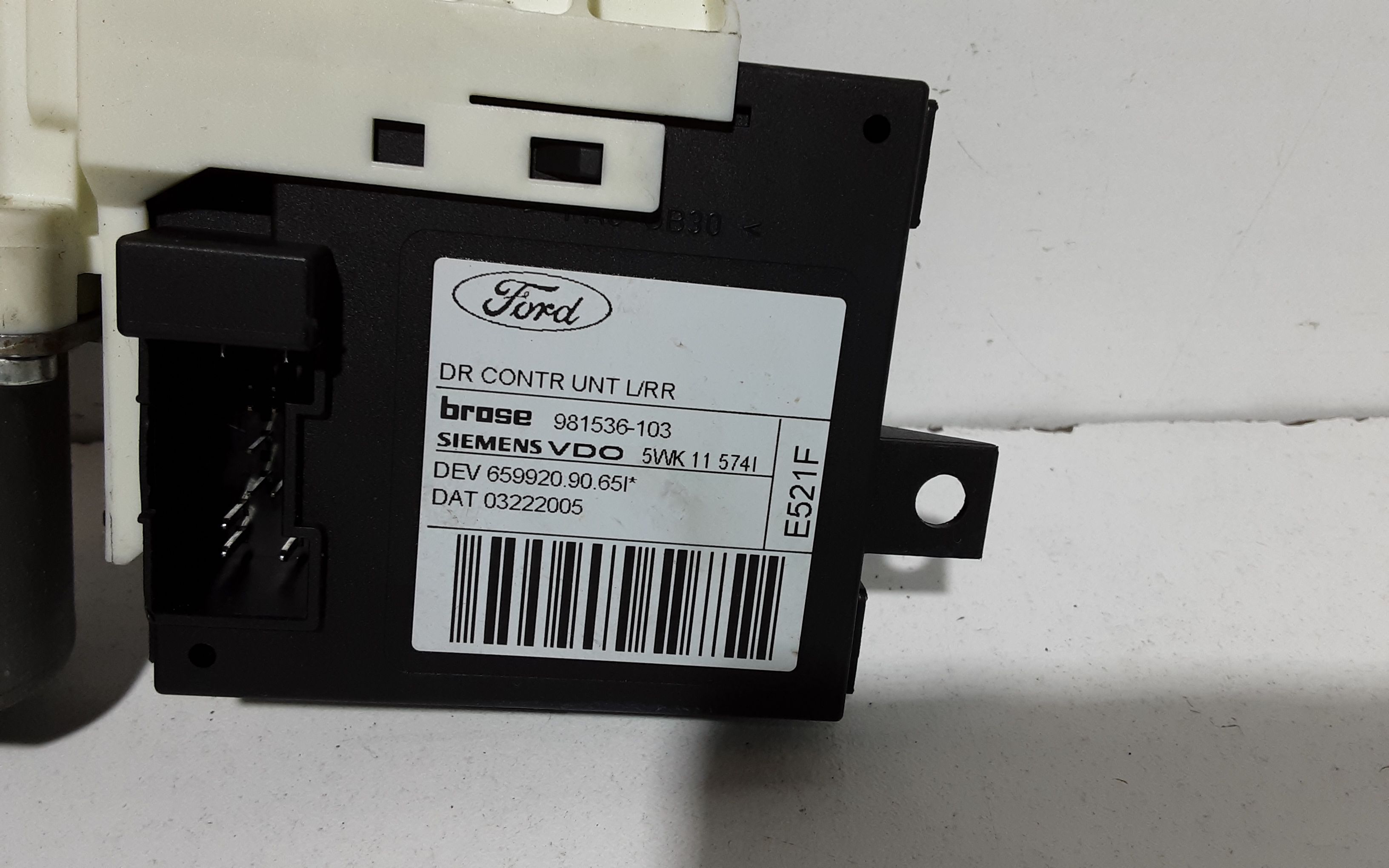 Motorino Alzavetro posteriore Sinistro FORD C - Max Serie (03>07)