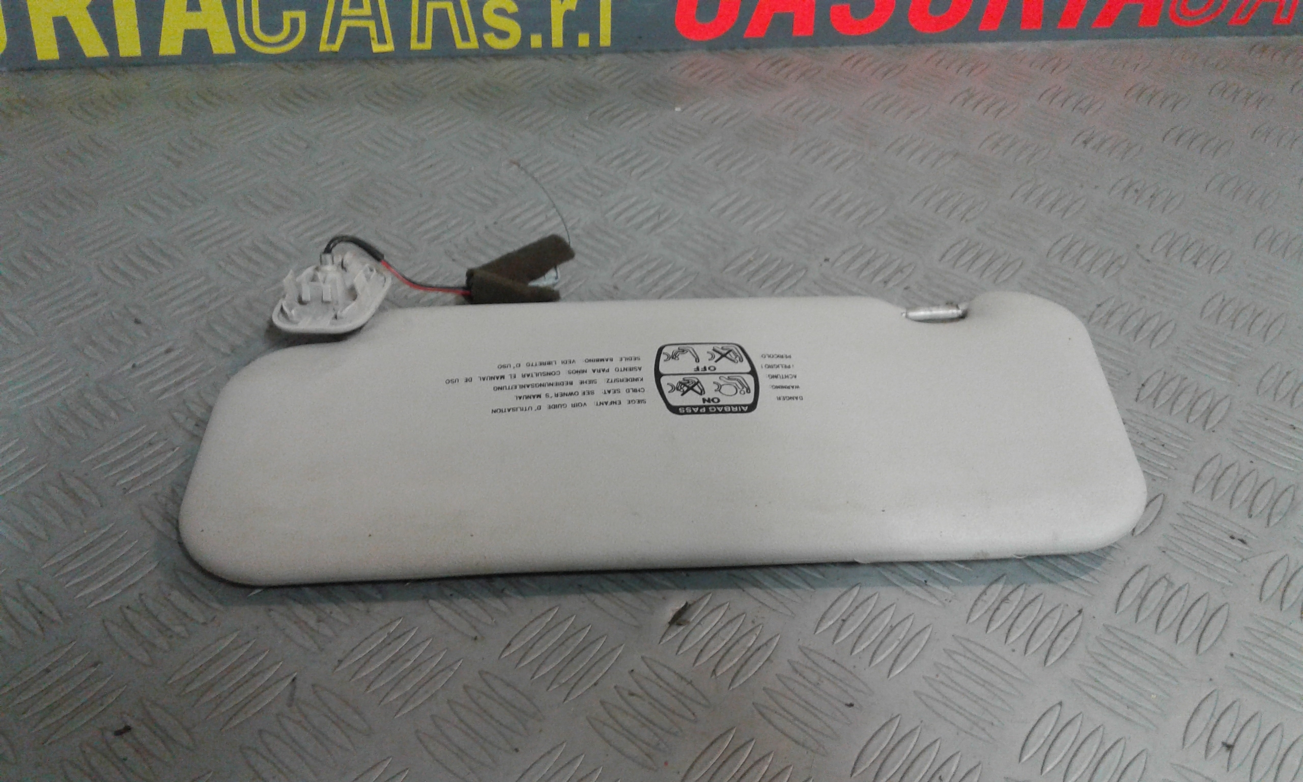 Parasole Lato Passeggero CITROEN Xsara Picasso 2 Serie