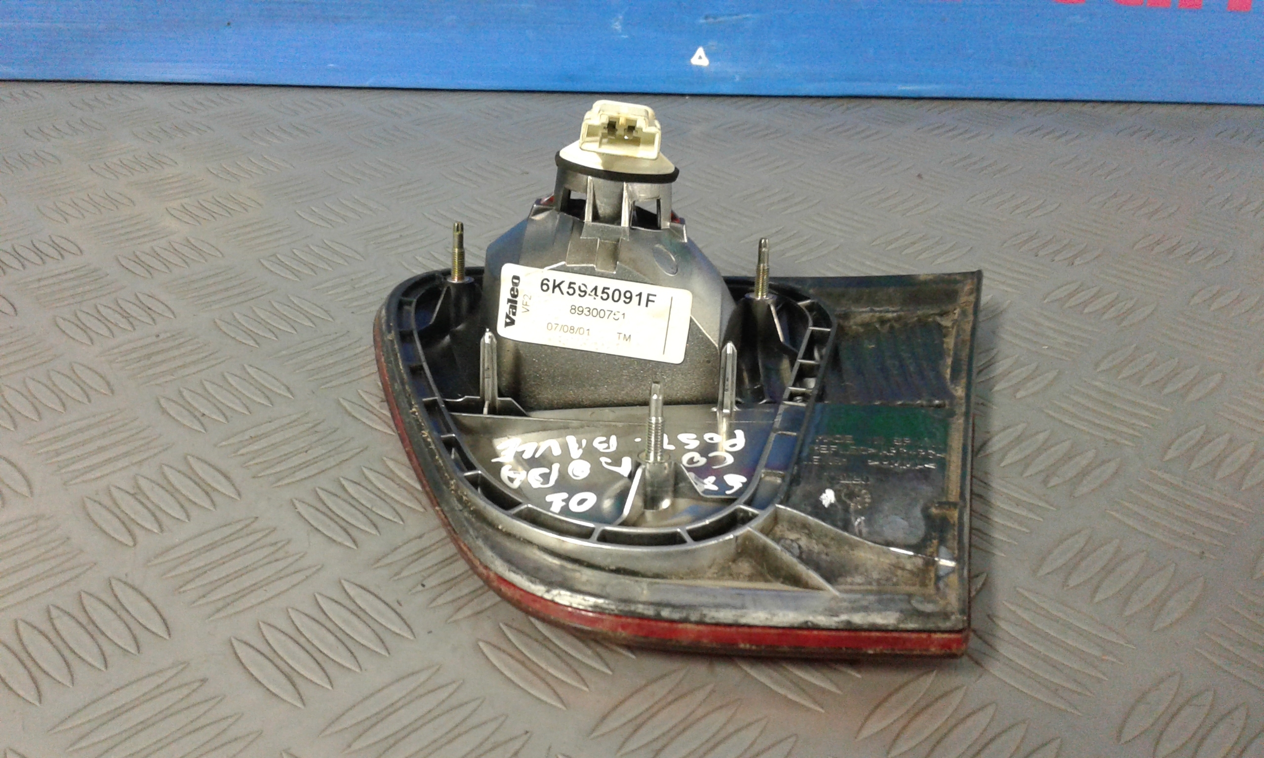 Stop Posteriore Sinistro Integrato nel Portello SEAT Cordoba Berlina 3 Serie