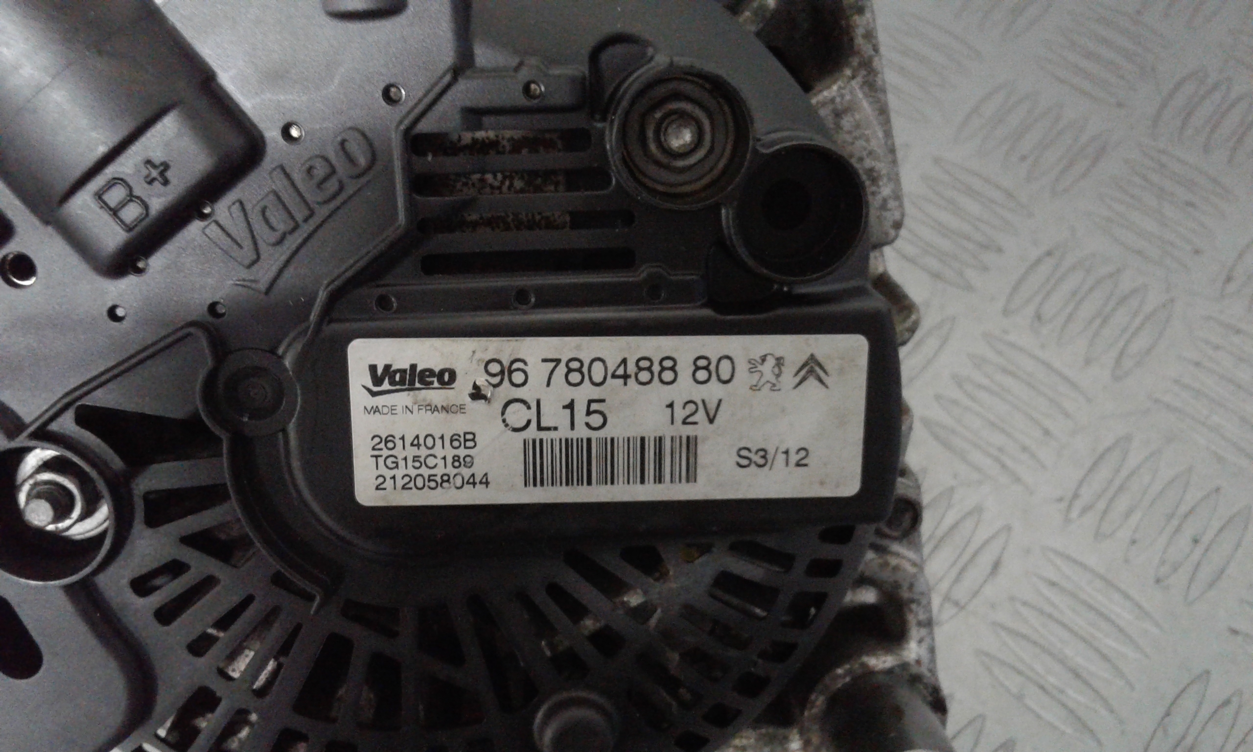 Alternatore PEUGEOT 208 1 Serie