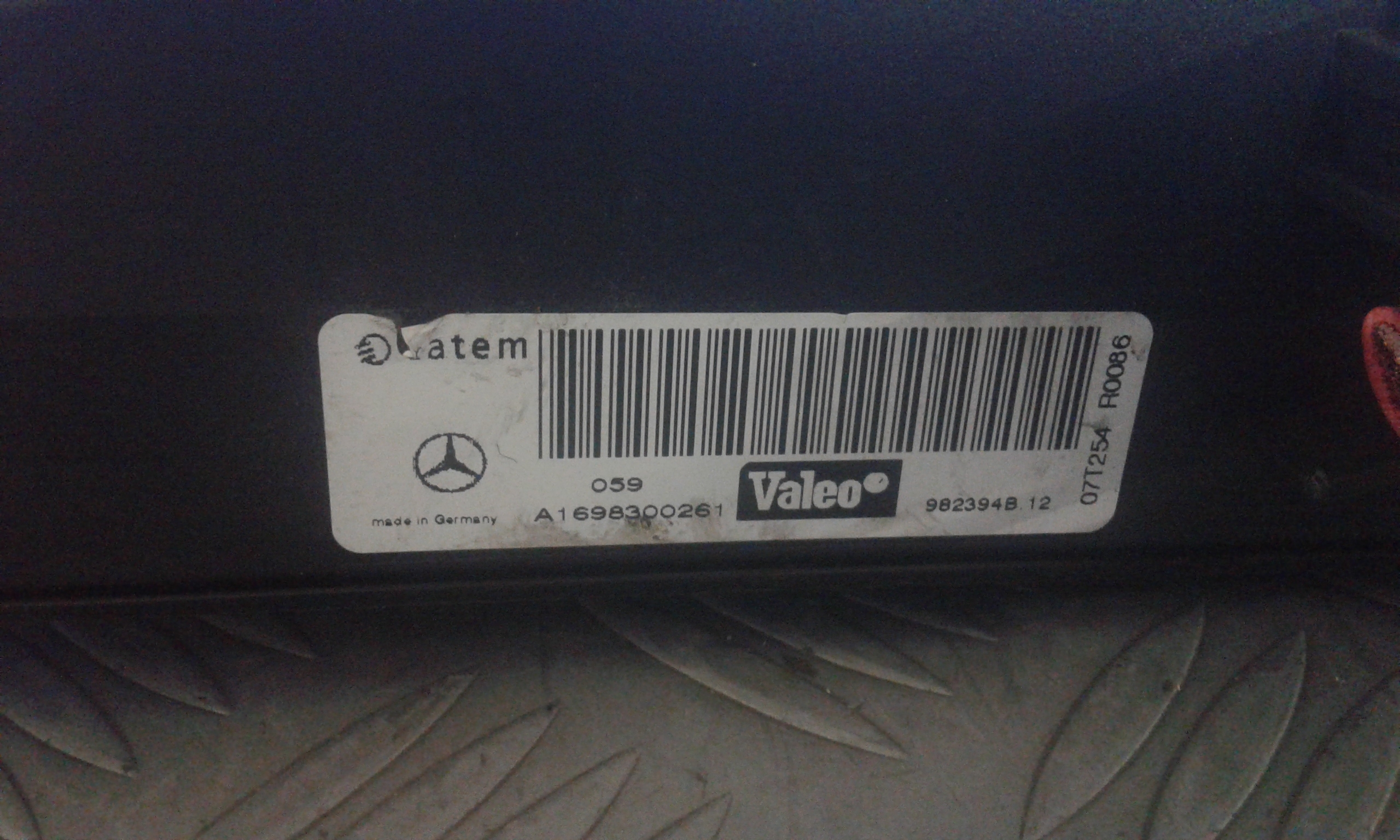 Radiatore stufa MERCEDES Classe A W169 3 Serie