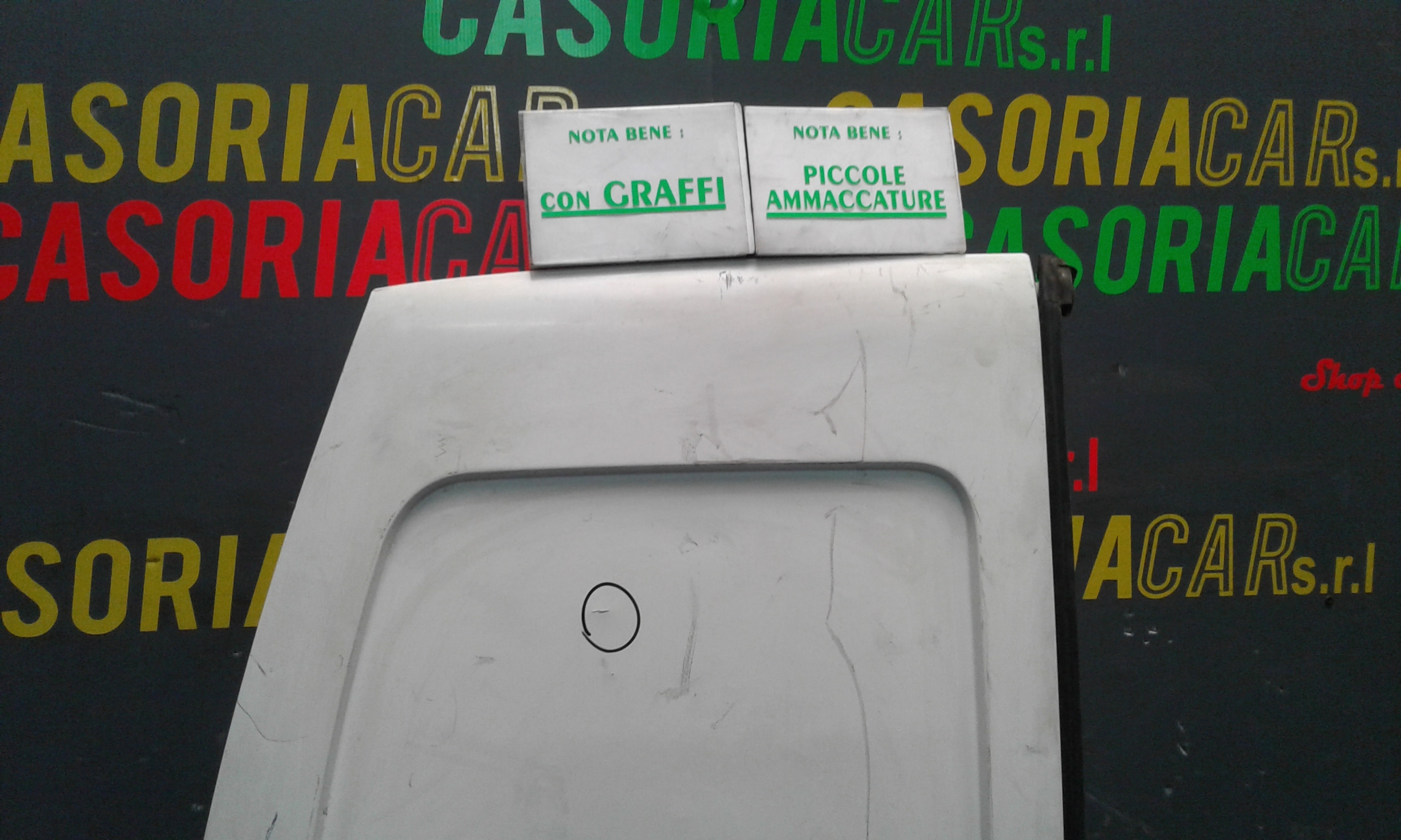 Portellone Posteriore Completo FIAT Scudo 1 Serie