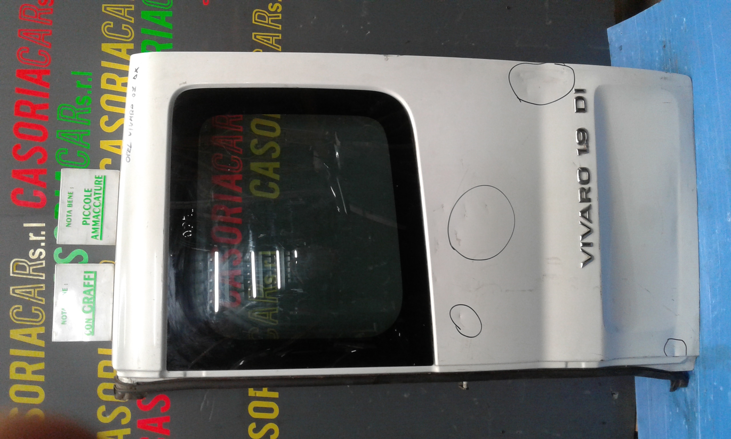 Portellone Posteriore Completo OPEL Vivaro 1 Serie