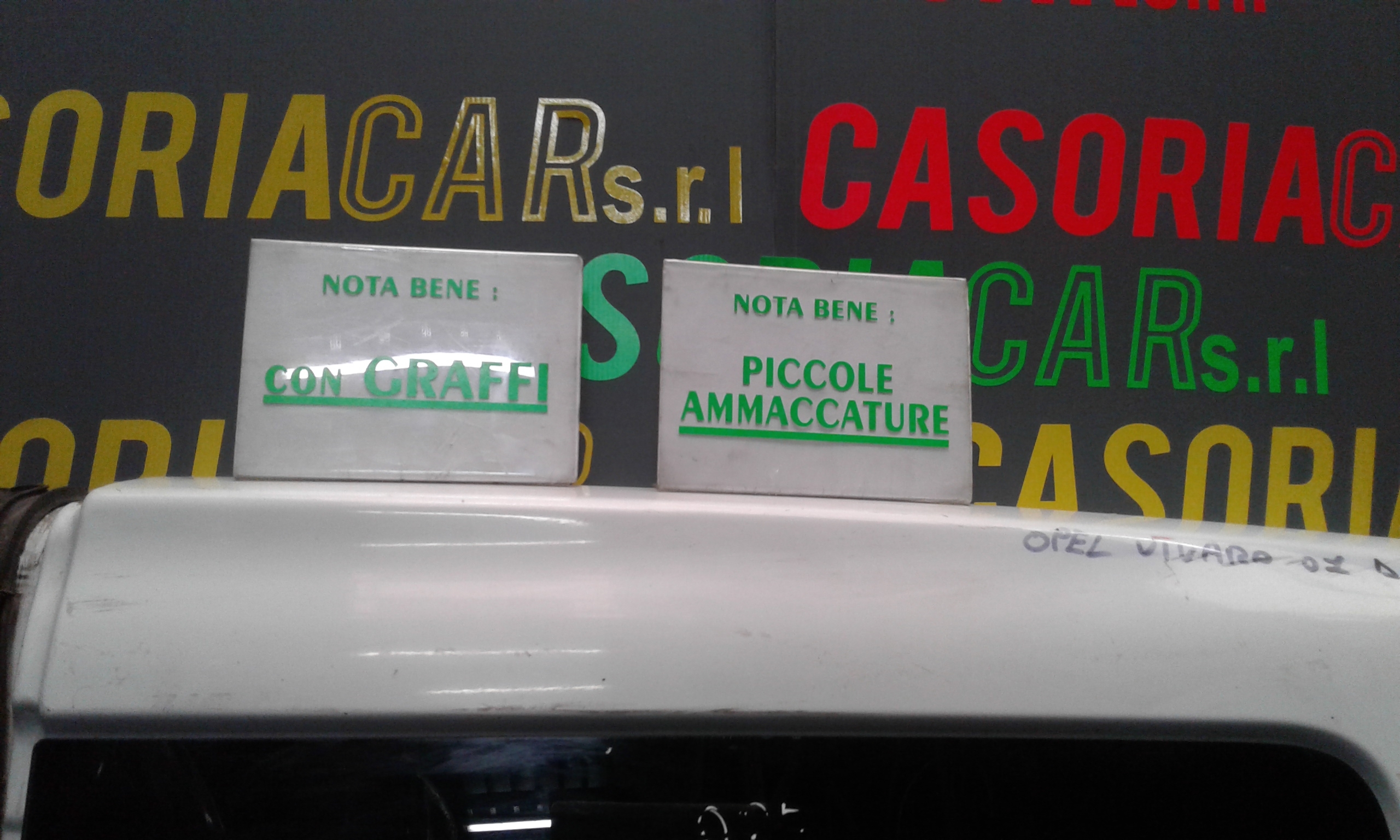 Portellone Posteriore Completo OPEL Vivaro 1 Serie