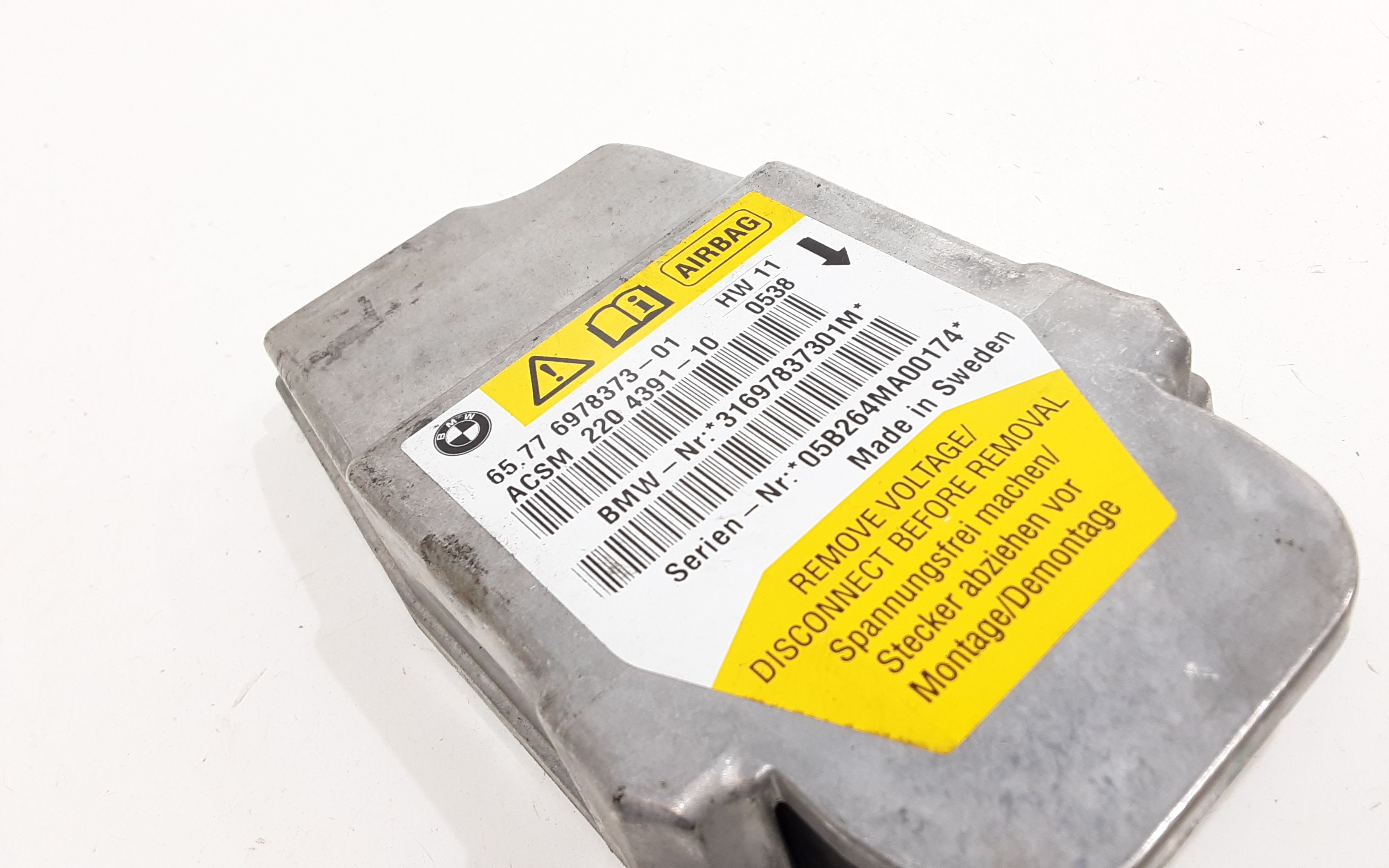 Centralina Airbag BMW Serie 5 E60