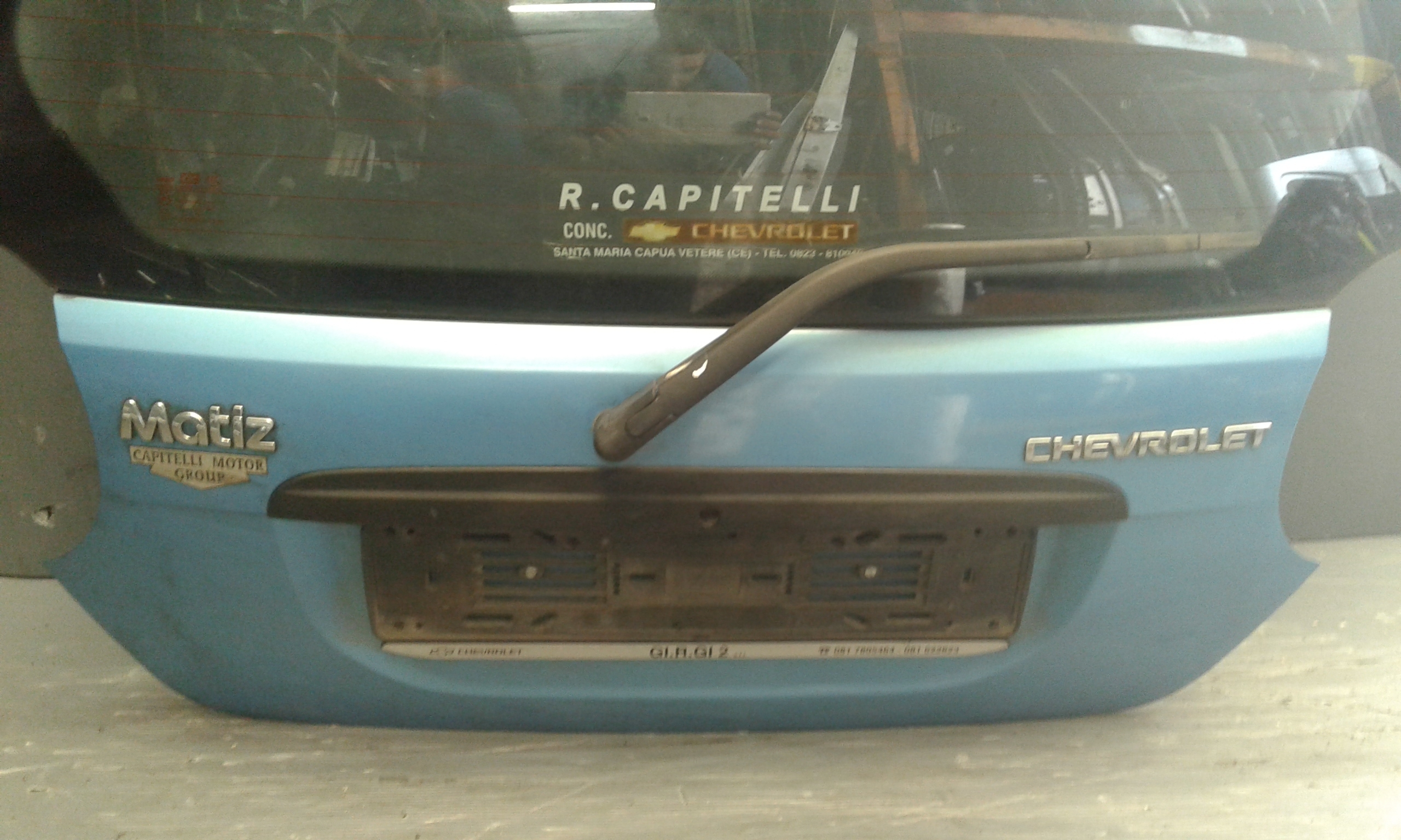 Portellone Posteriore Completo CHEVROLET Matiz 3 Serie