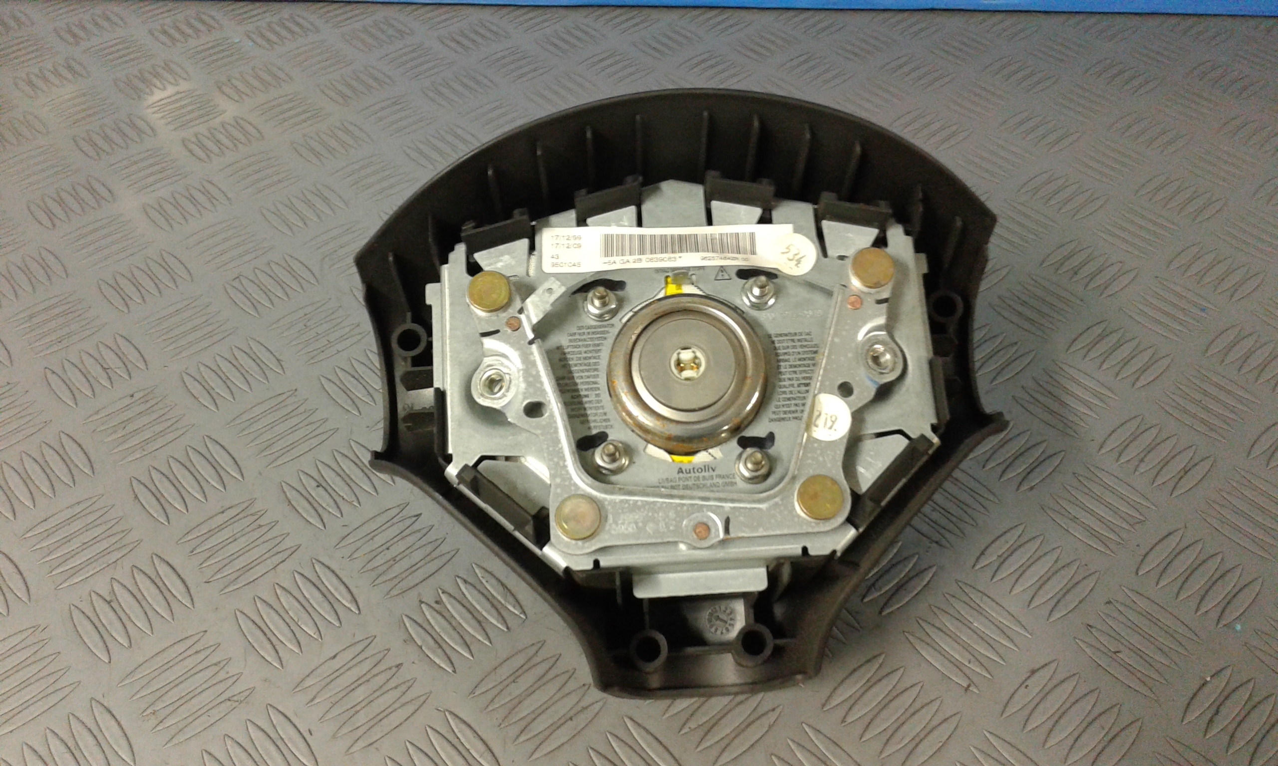 Airbag Volante PEUGEOT 206 1 Serie