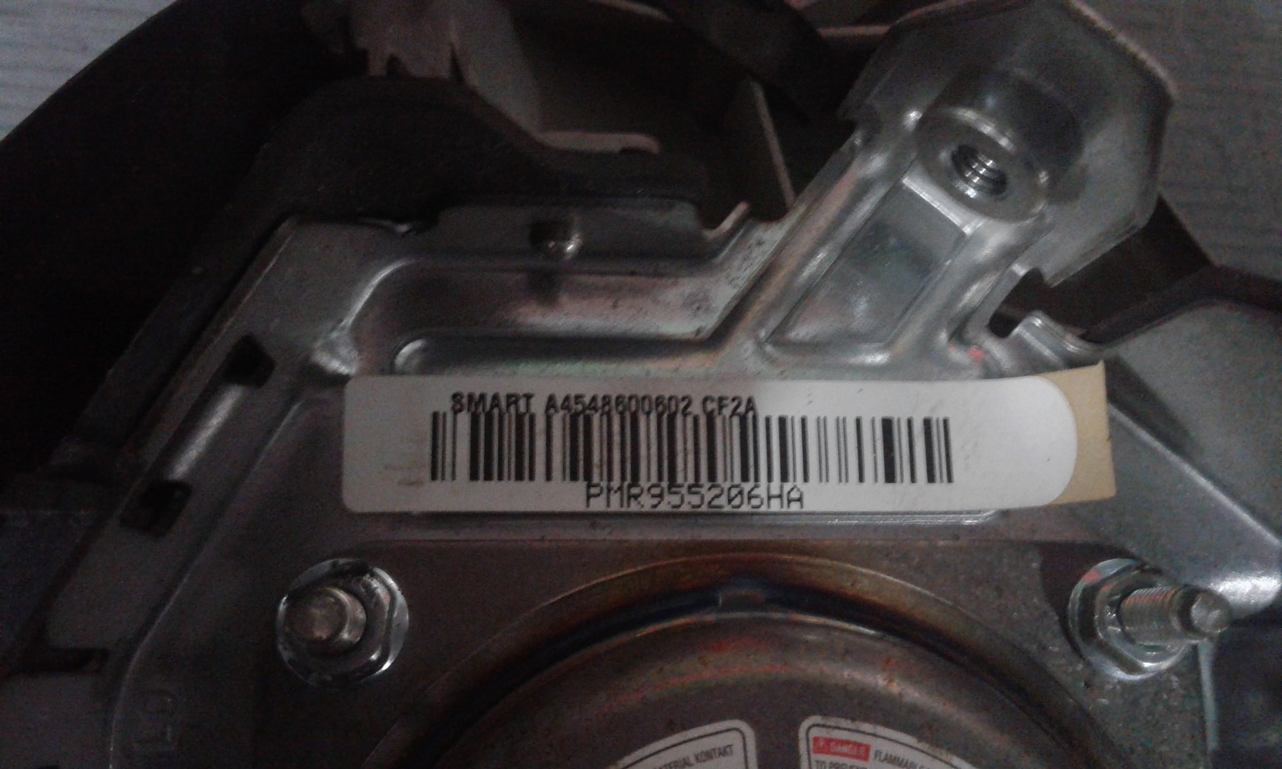 Airbag Volante SMART Forfour 1 Serie