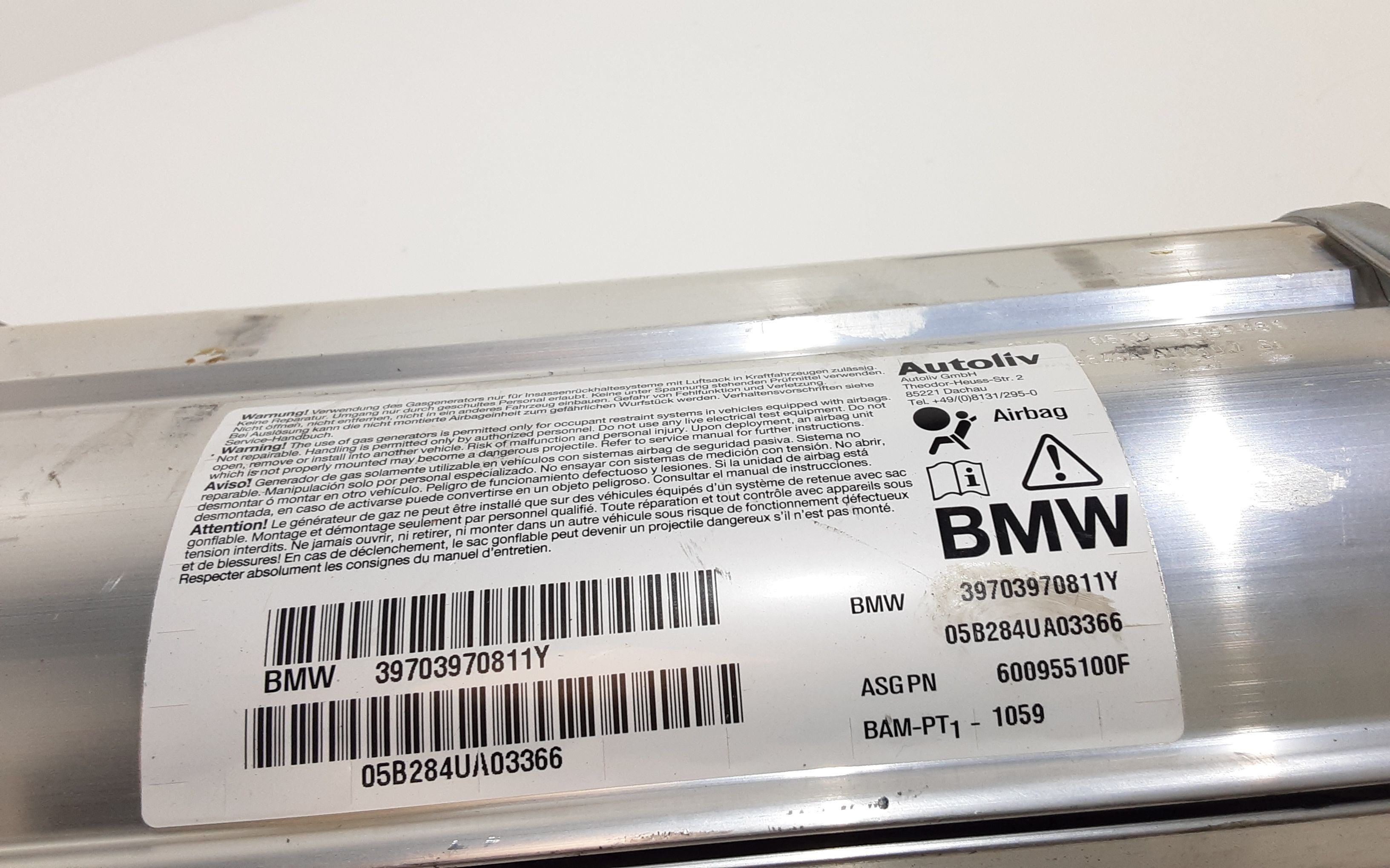 Airbag Passeggero BMW Serie 5 E60