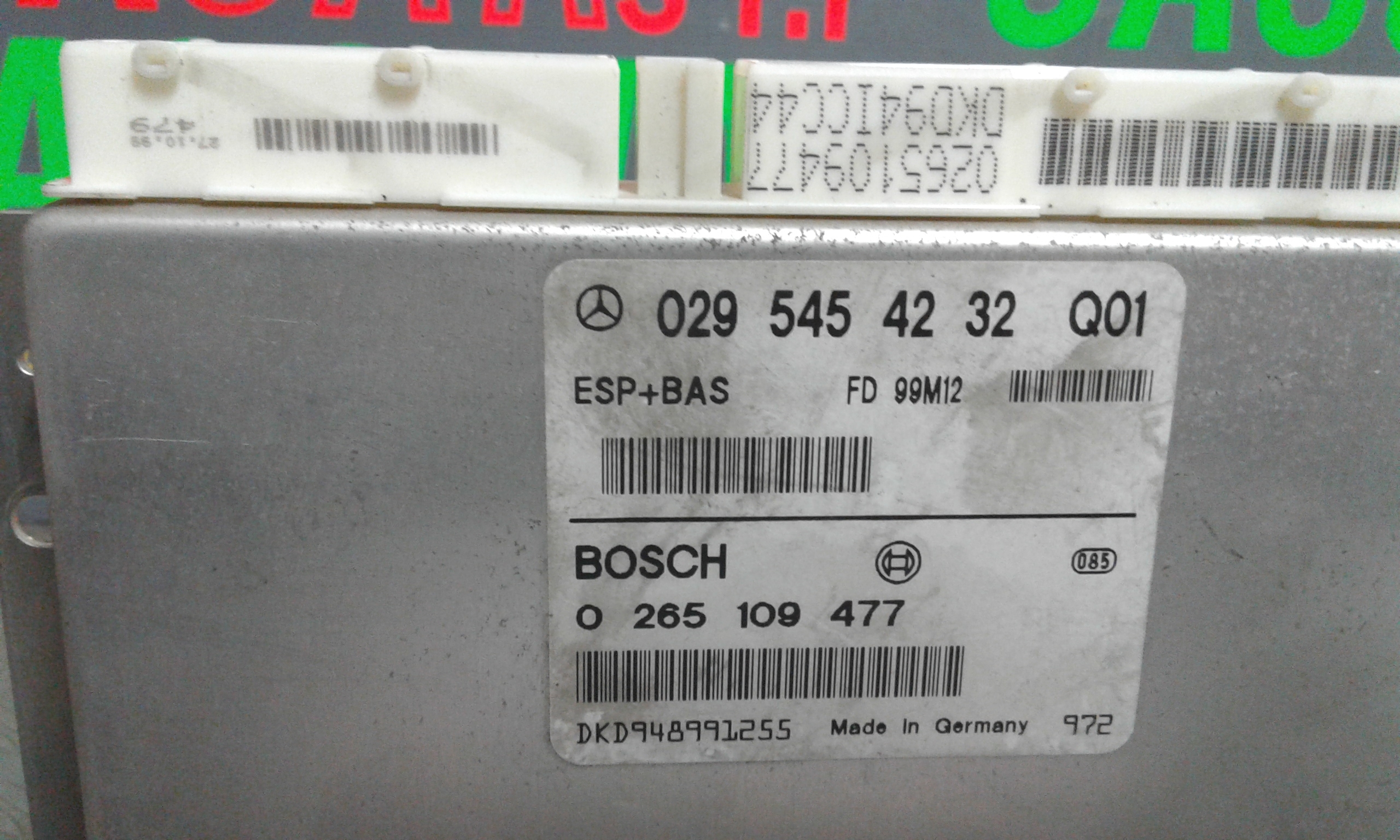 Centralina ABS MERCEDES Classe A W168 1 Serie