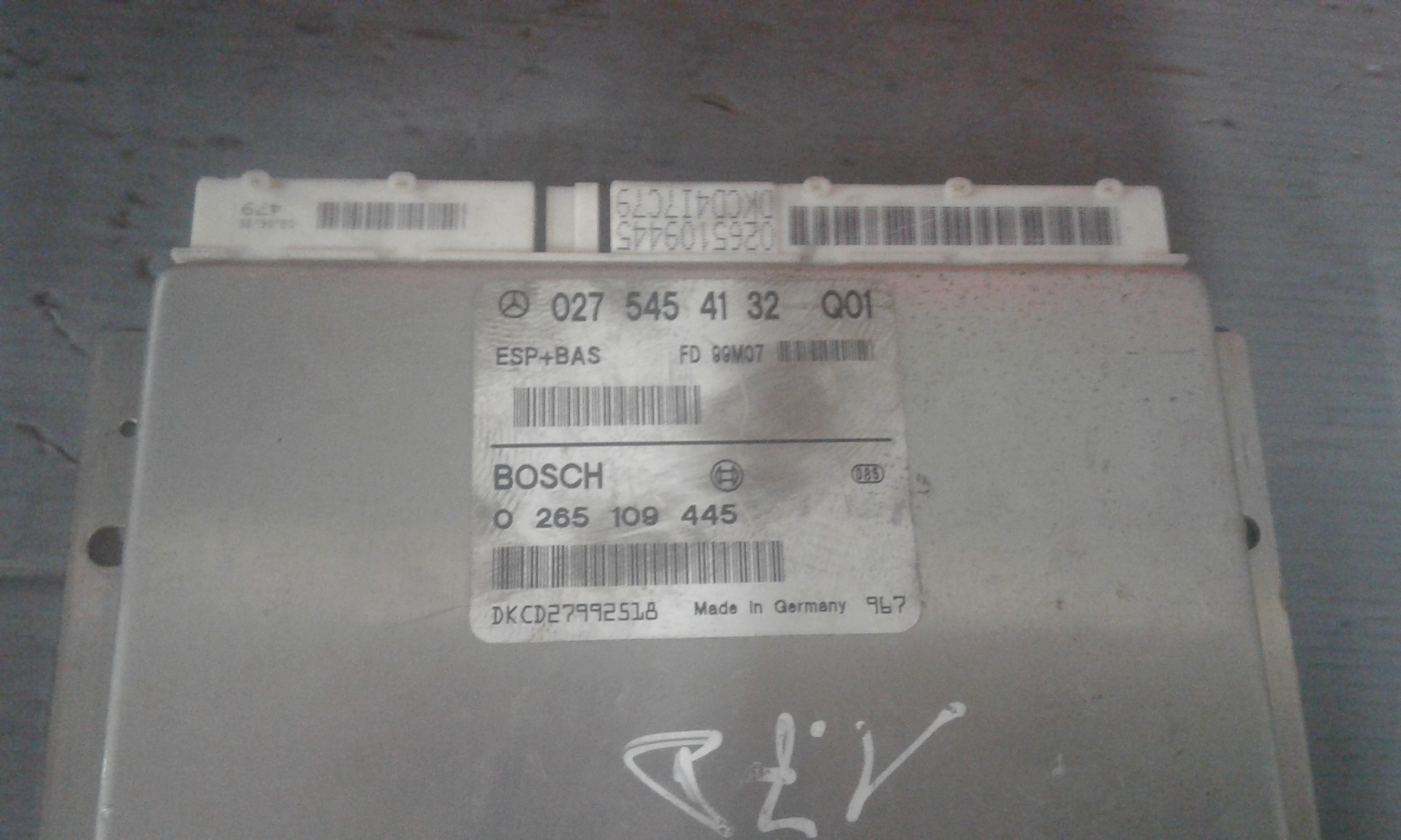 Centralina ABS MERCEDES Classe A W168 1 Serie