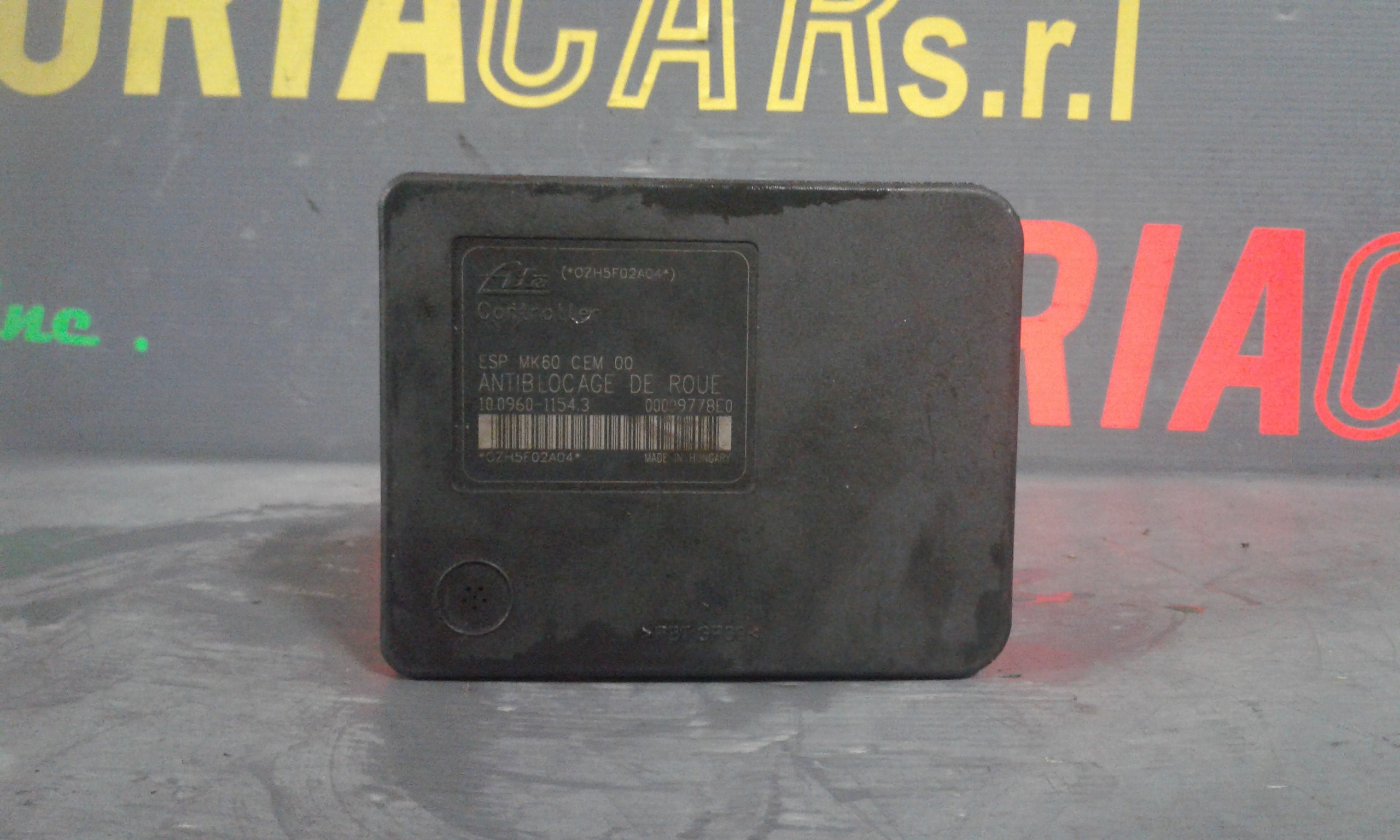 ABS PEUGEOT 1007 1 Serie