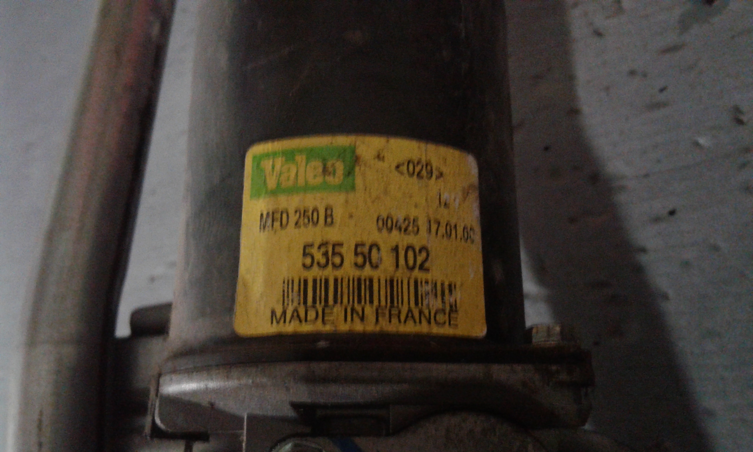 Motorino tergi ant completo di tandem RENAULT Kangoo 1 Serie