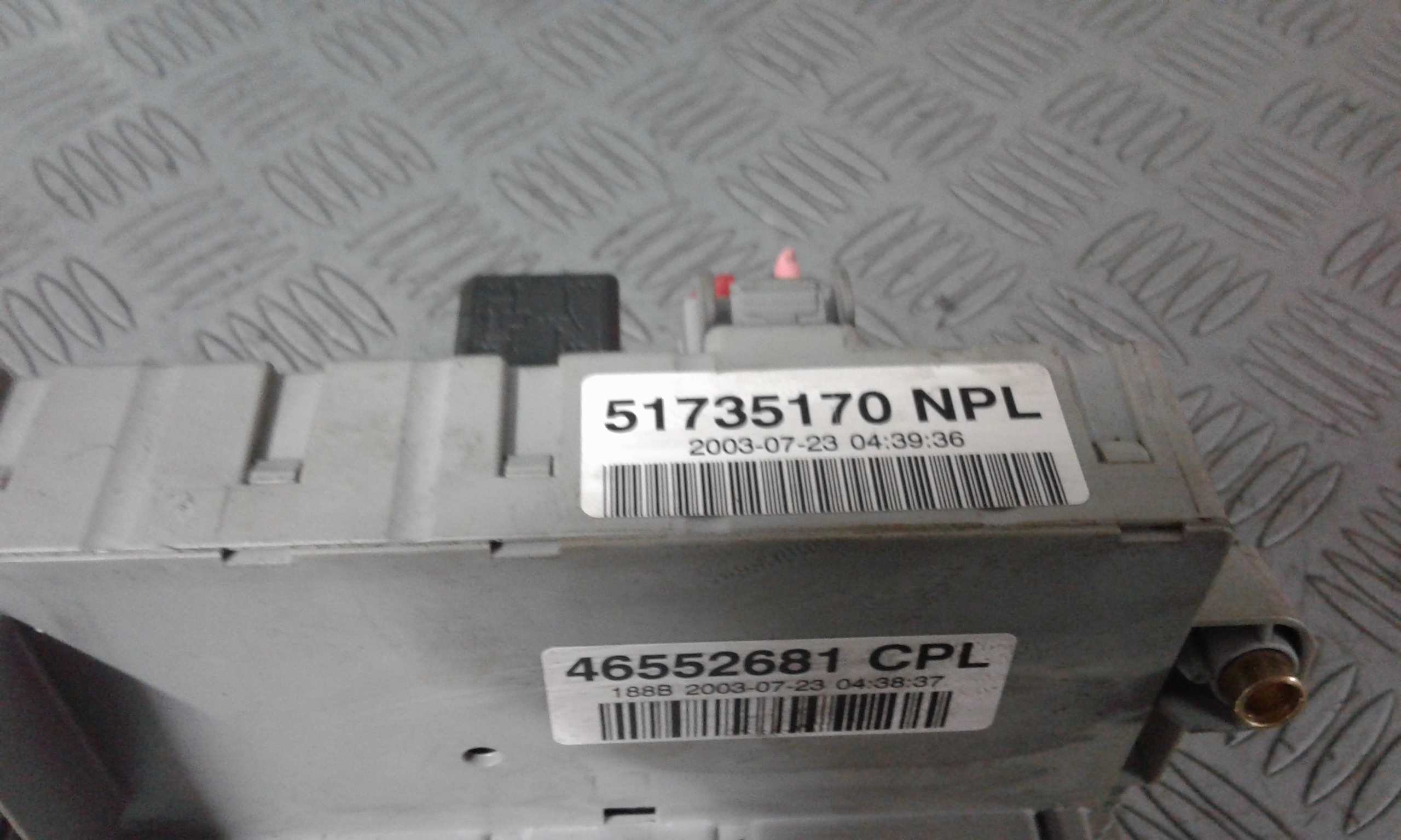 Centralina porta fusibili FIAT Punto Berlina 3P 3 Serie