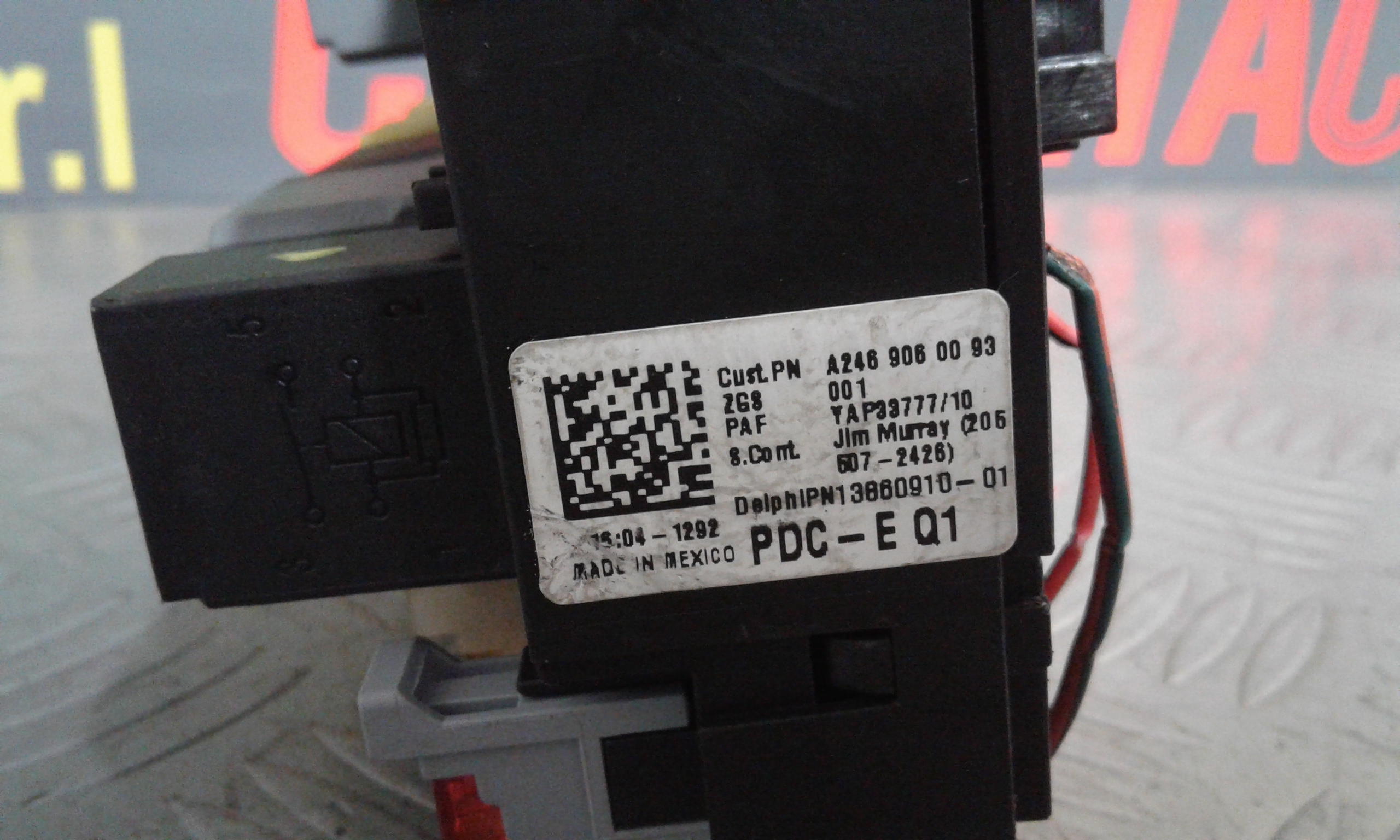 Centralina porta fusibili MERCEDES Classe A W176 5 Serie