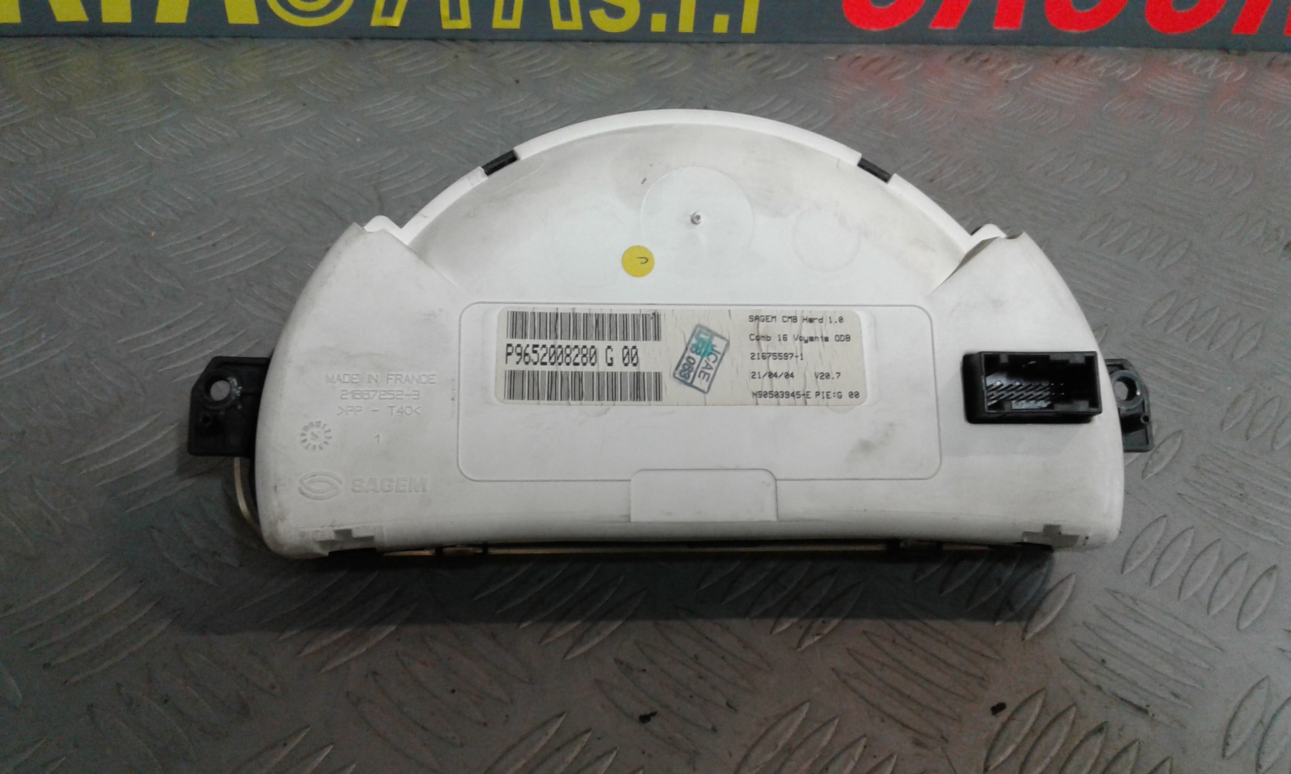 Quadro Strumenti CITROEN C2 1 Serie