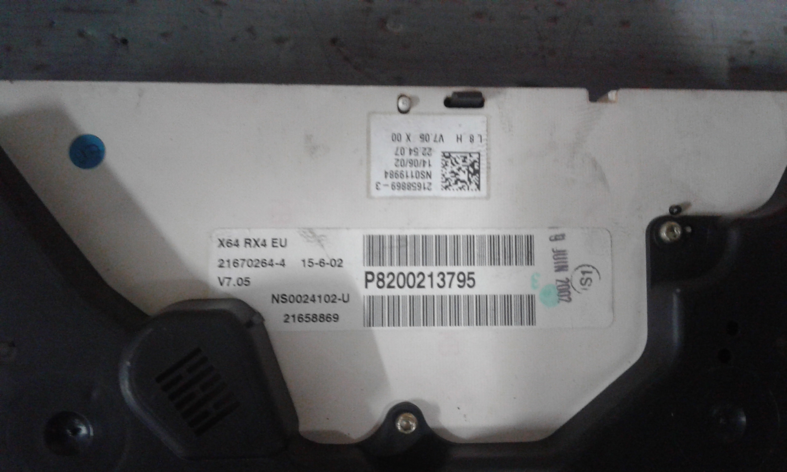 Quadro Strumenti RENAULT Scenic RX4