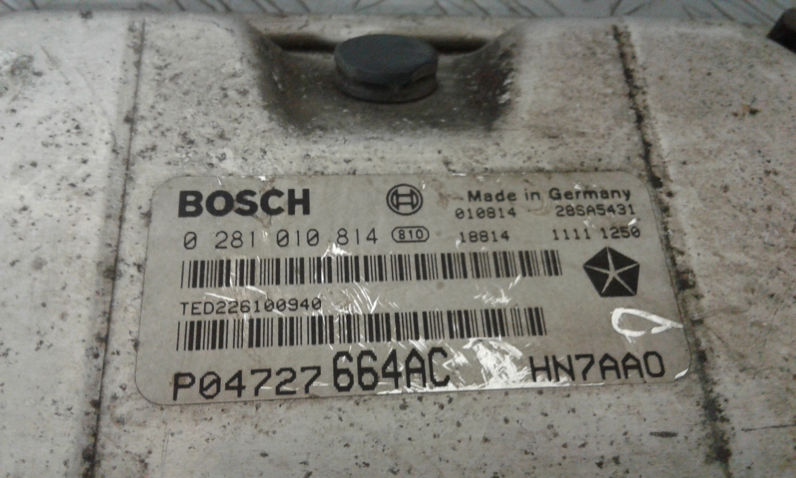 Centralina motore CHRYSLER Voyager 3 Serie