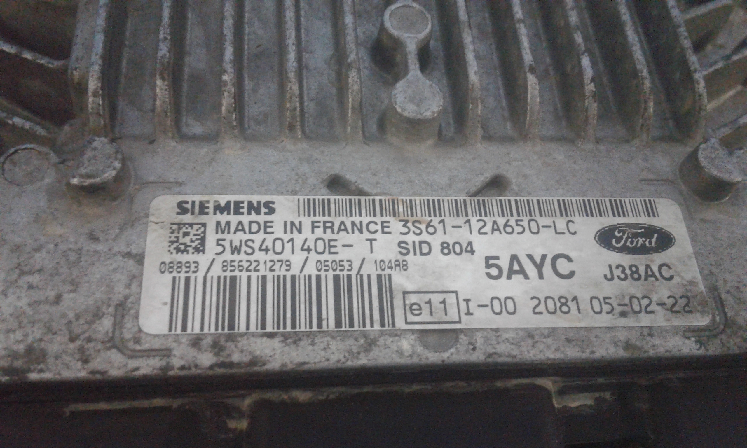 Centralina motore FORD Fiesta 4 Serie