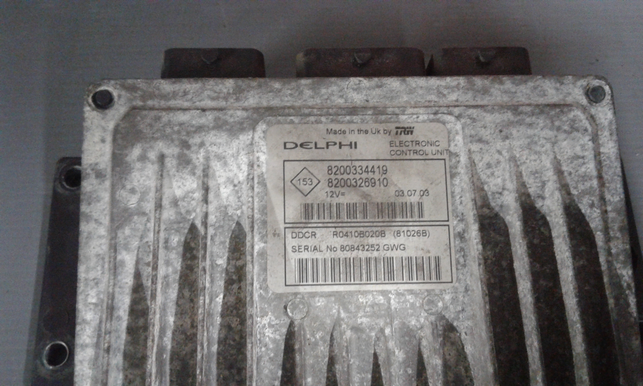 Centralina motore RENAULT Scenic 3 Serie