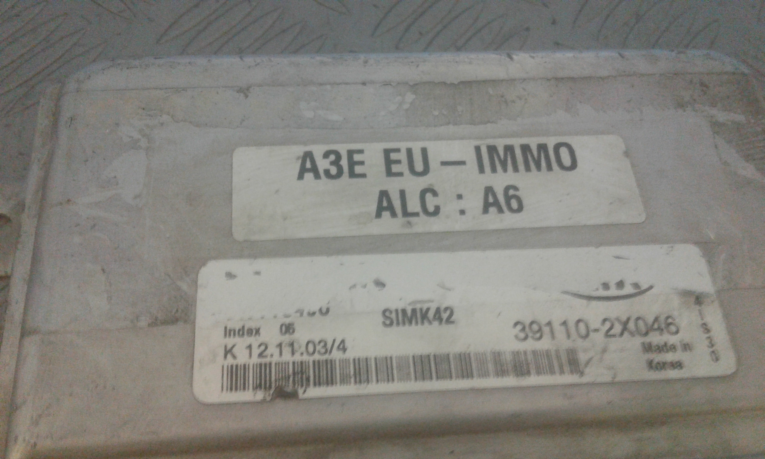 Centralina motore KIA Rio 1 Serie