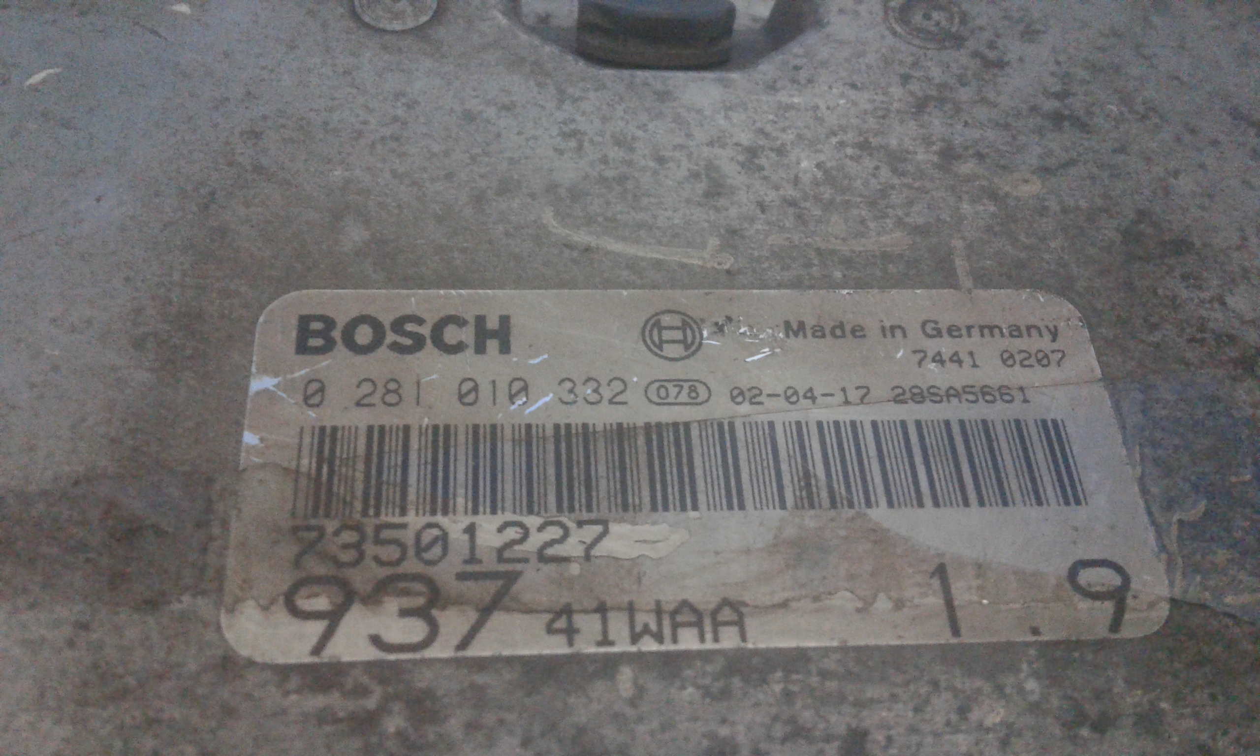 Centralina motore ALFA ROMEO 147 1  Serie