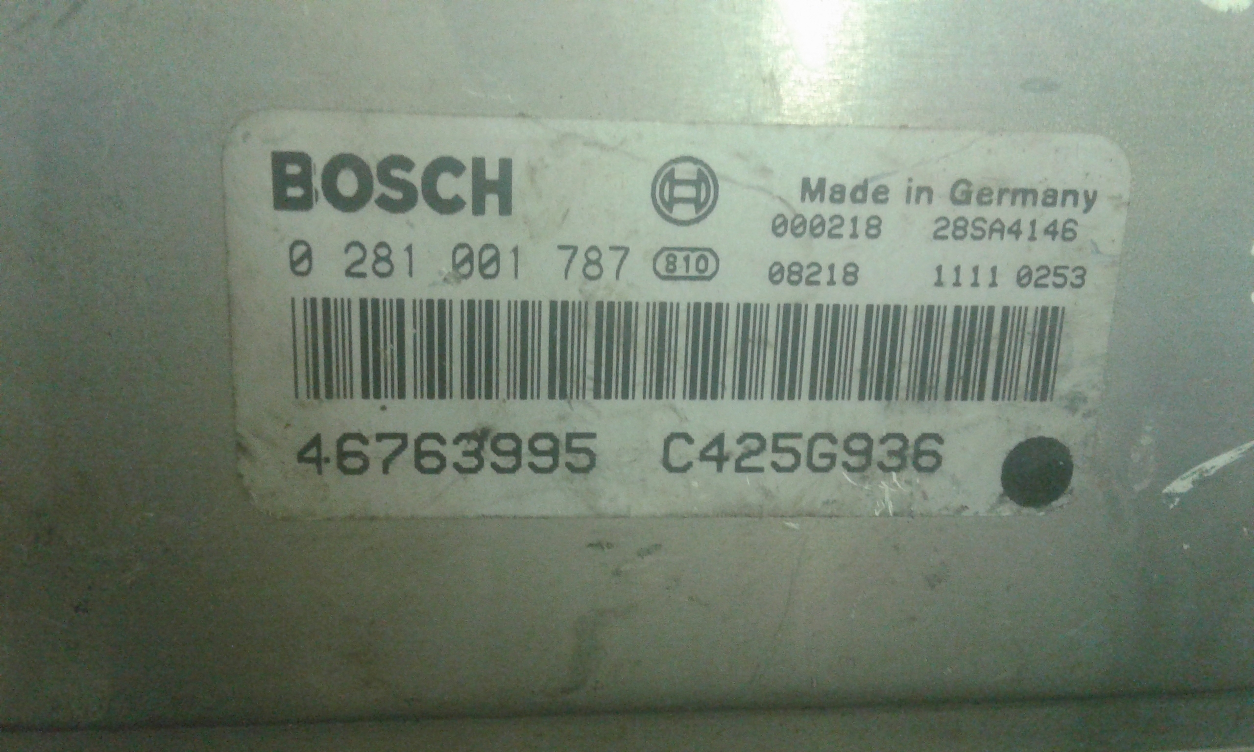 Centralina motore ALFA ROMEO 166 1 Serie