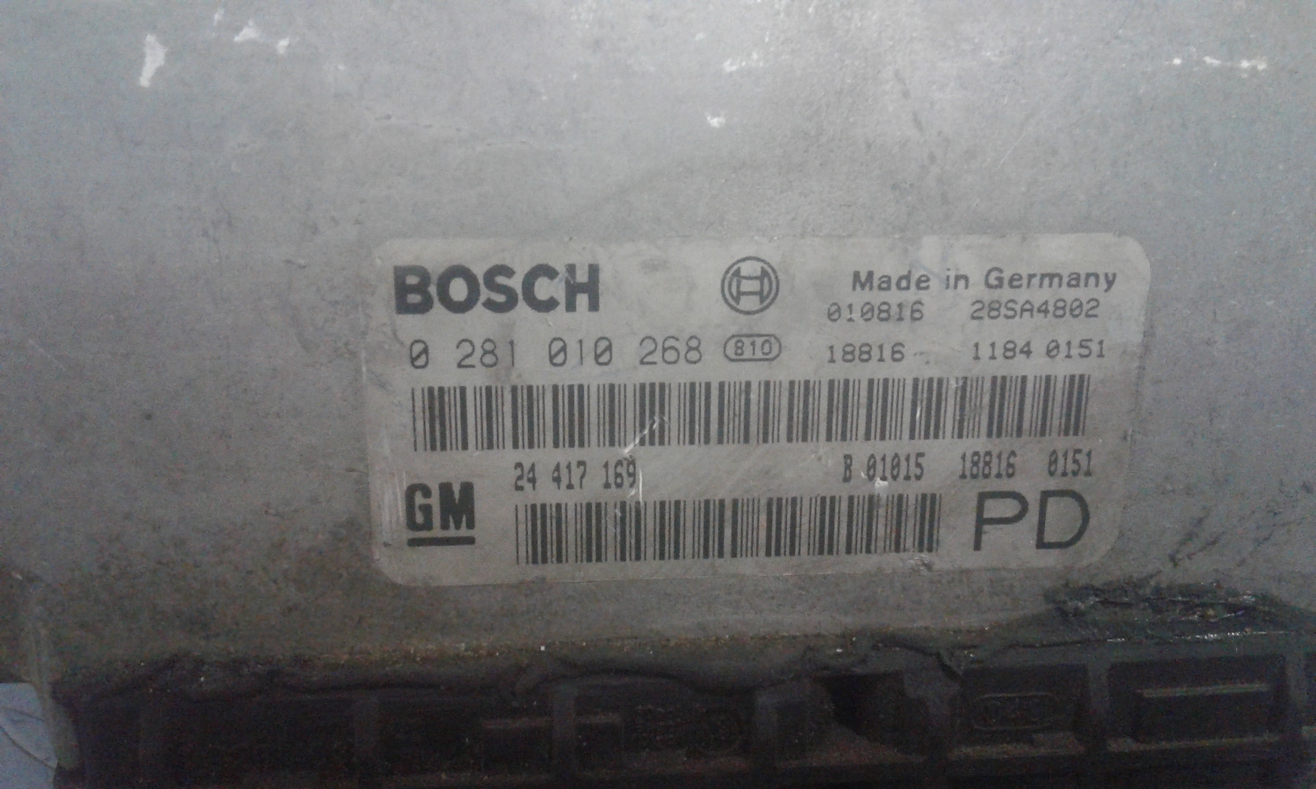 Centralina motore OPEL Zafira A