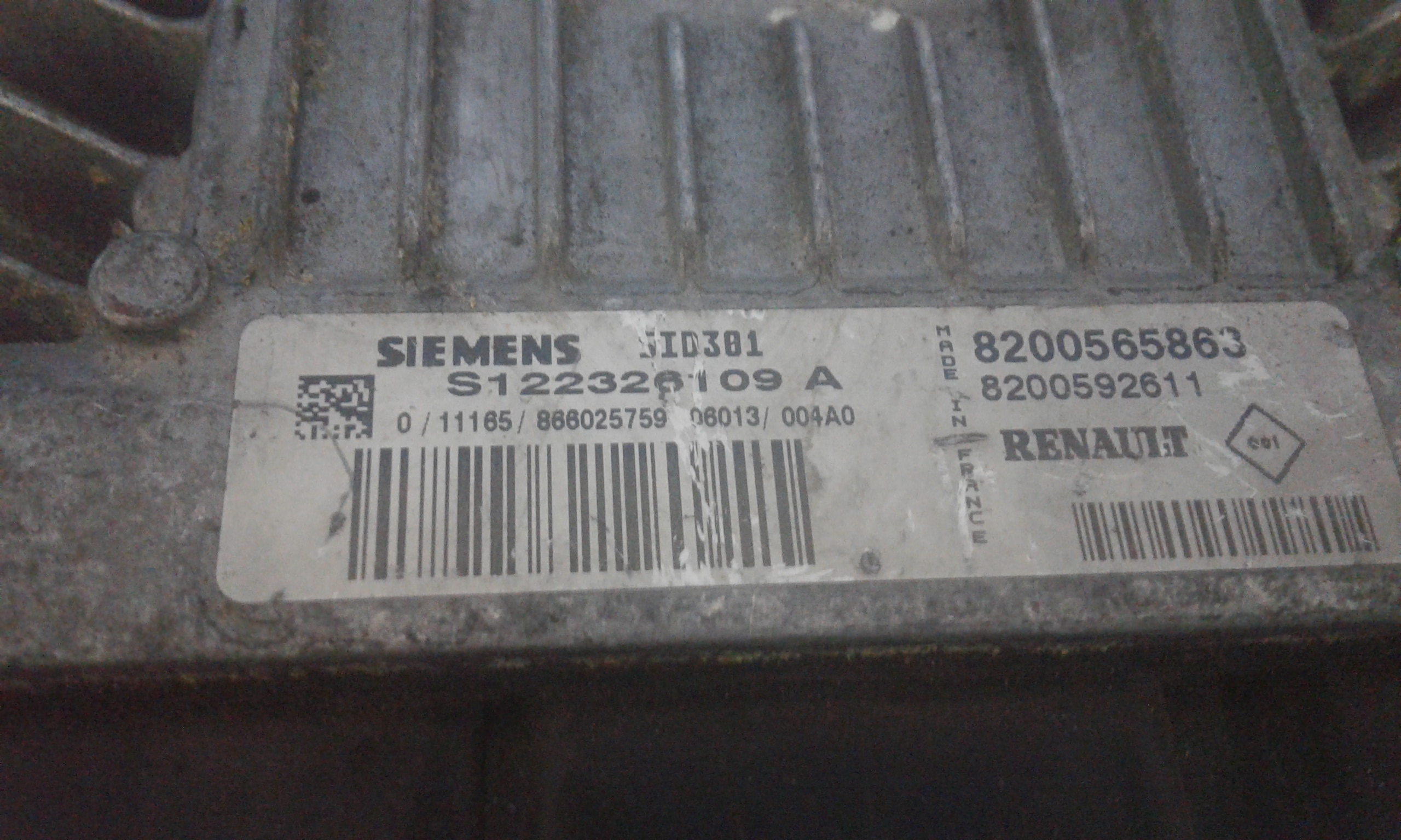 Centralina motore RENAULT Megane 2 Serie