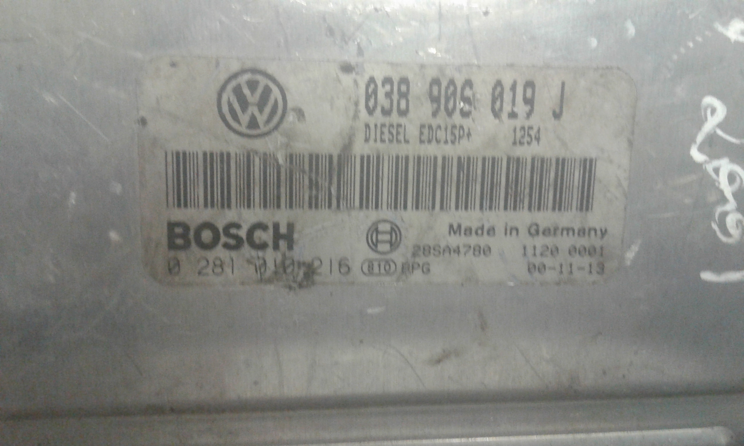 Centralina motore VOLKSWAGEN Sharan 1 Serie