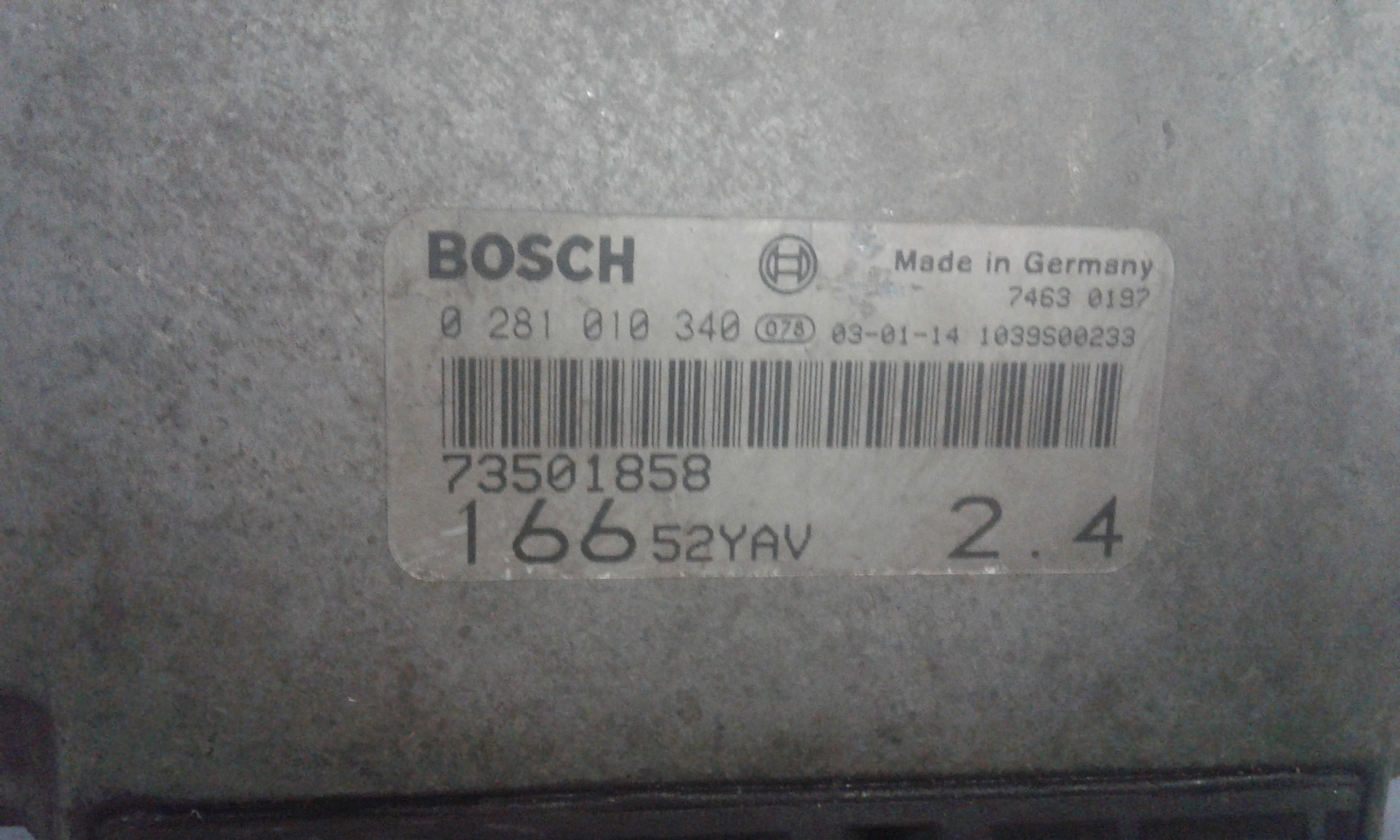 Centralina motore ALFA ROMEO 166 1 Serie