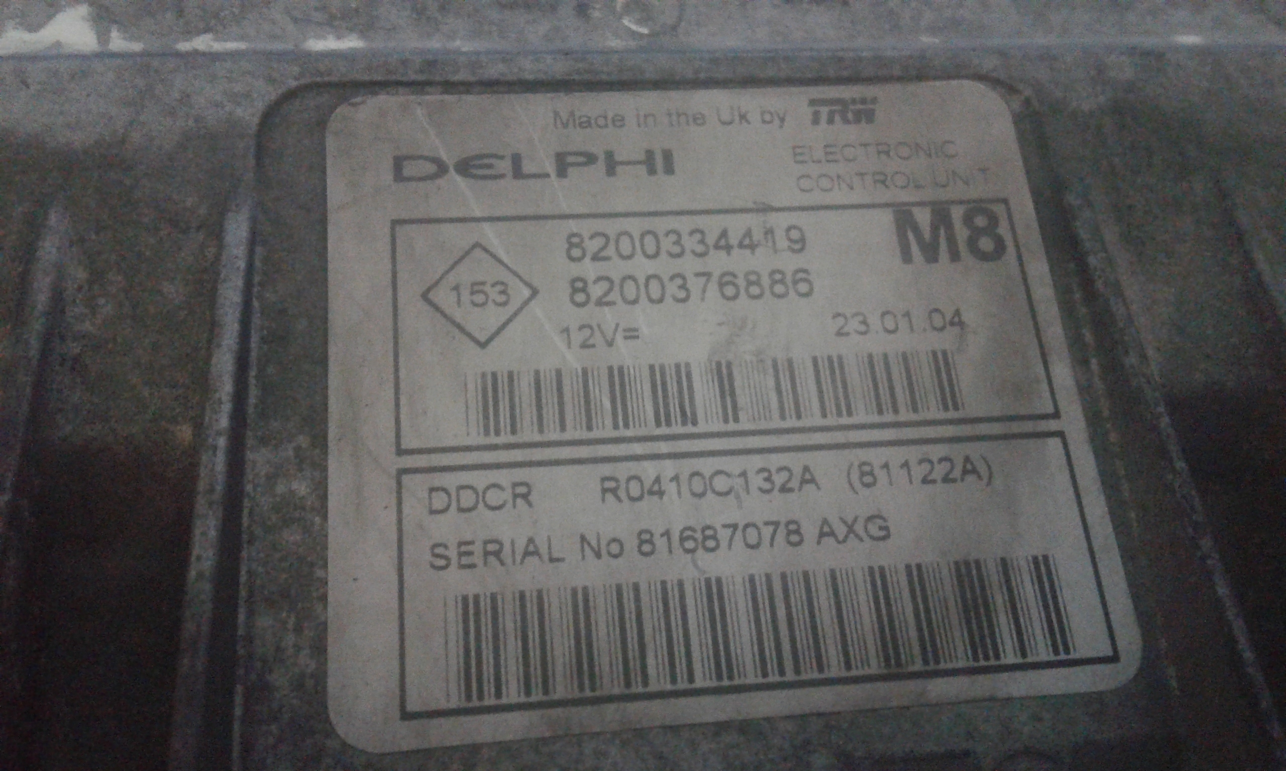 Centralina motore NISSAN Micra 4 Serie