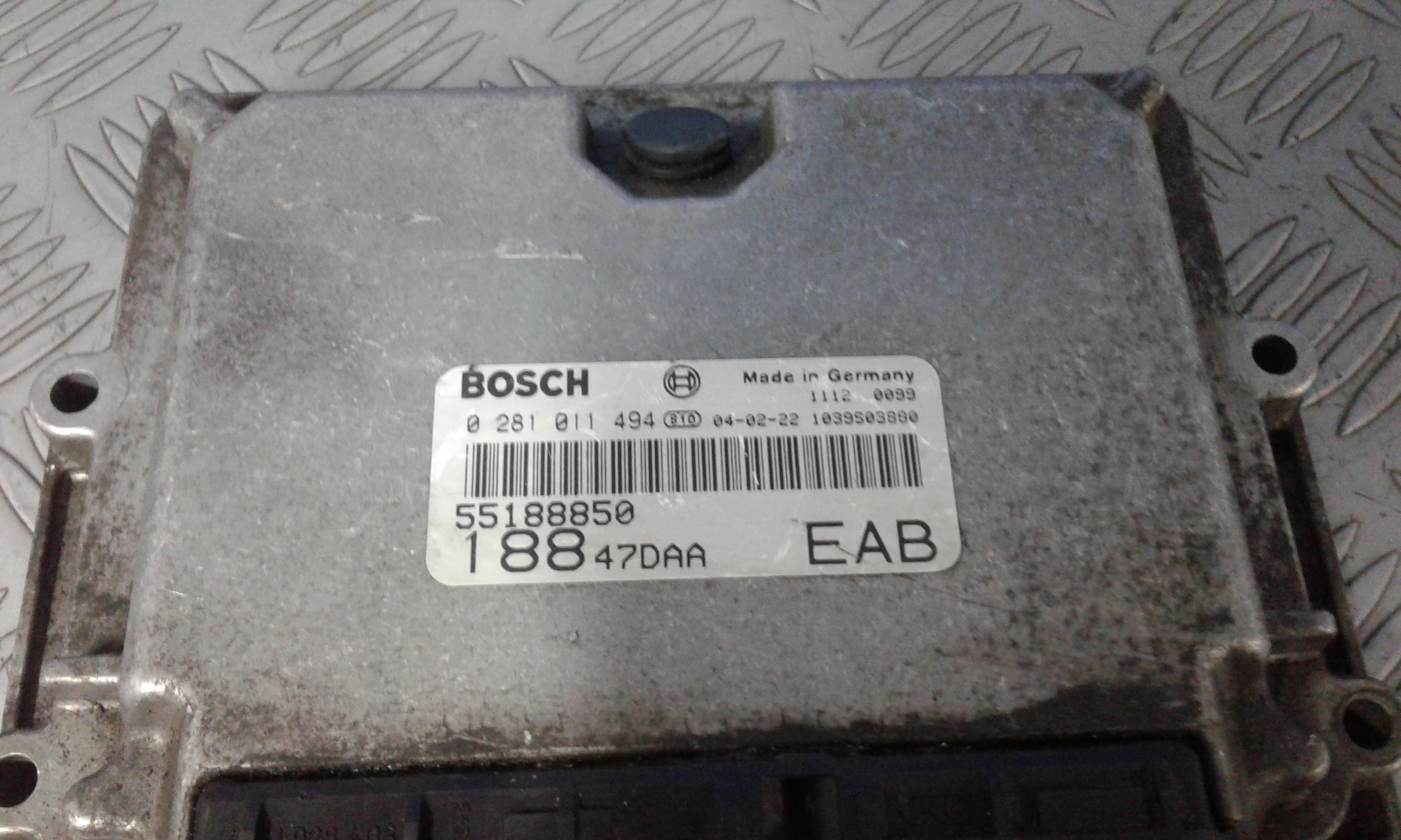 Centralina motore FIAT Punto Berlina 5P 3 Serie