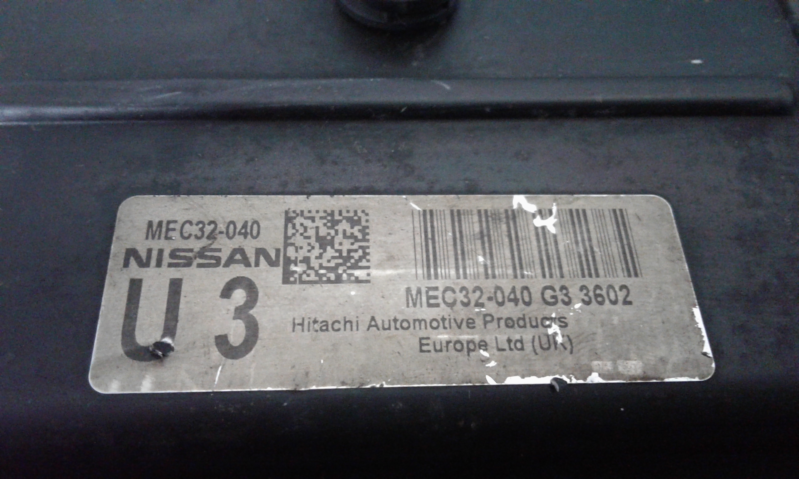 Centralina motore NISSAN Micra 4 Serie