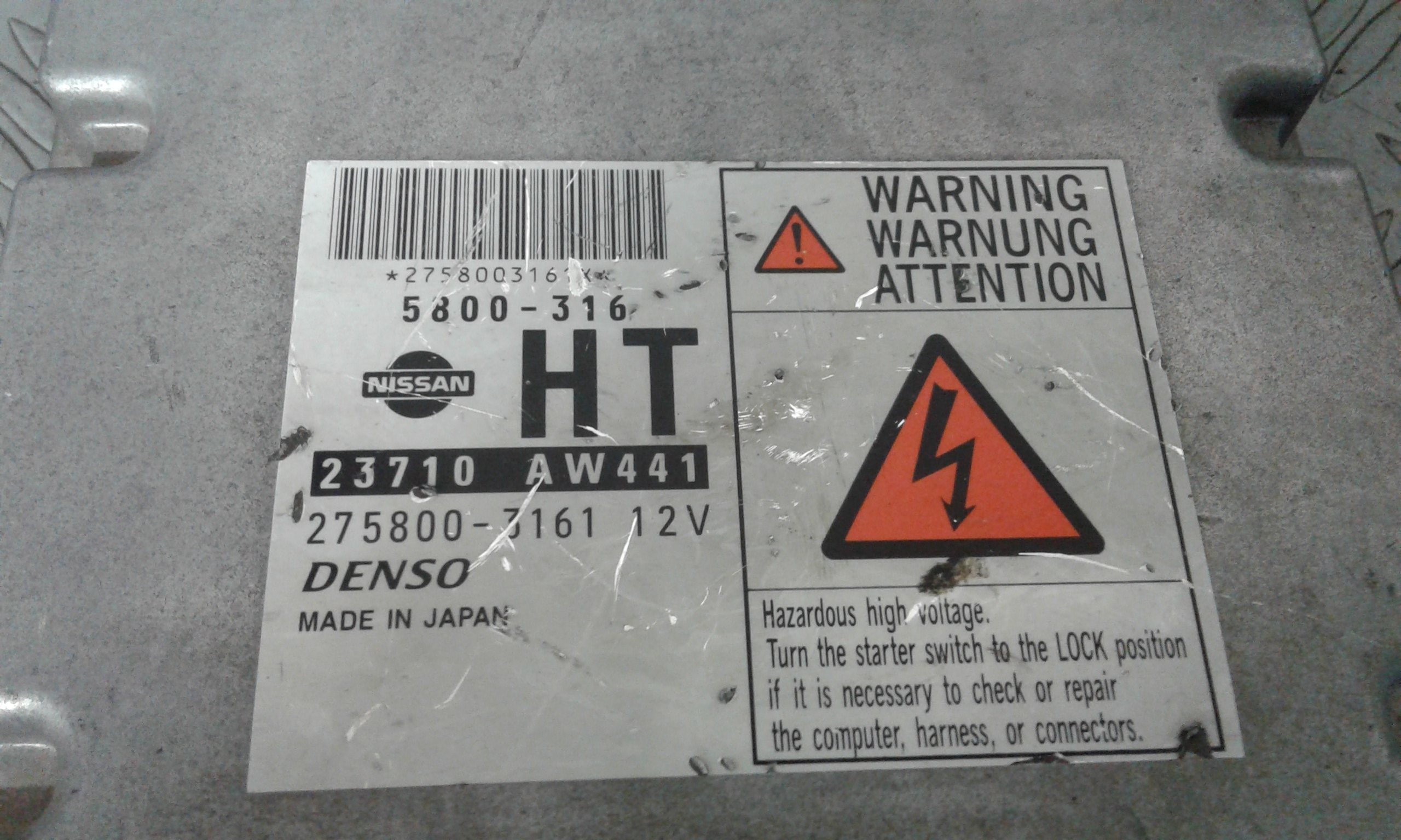 Centralina motore NISSAN Primera S. Wagon 3 Serie