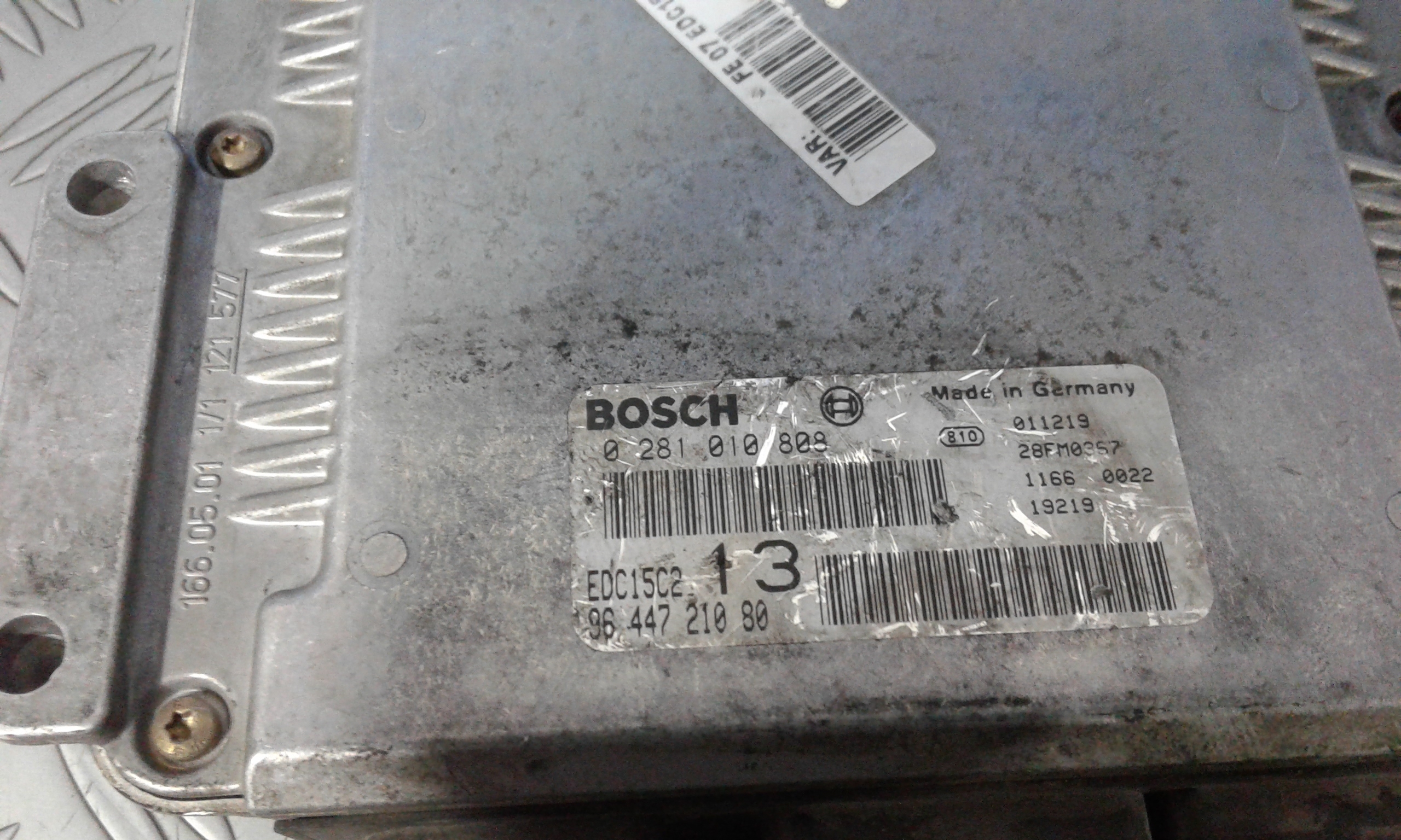 Centralina motore CITROEN C5 Berlina 1 Serie