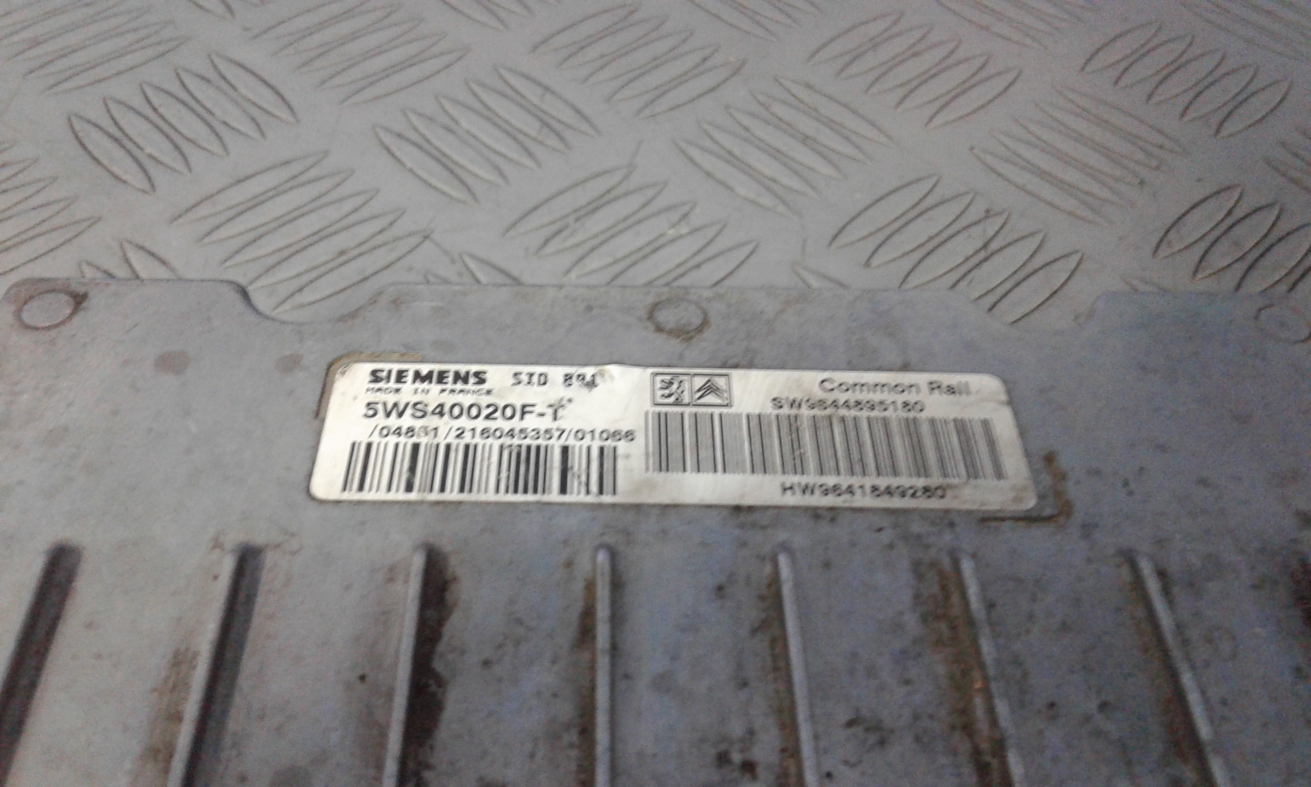 Centralina motore PEUGEOT 307 Berlina