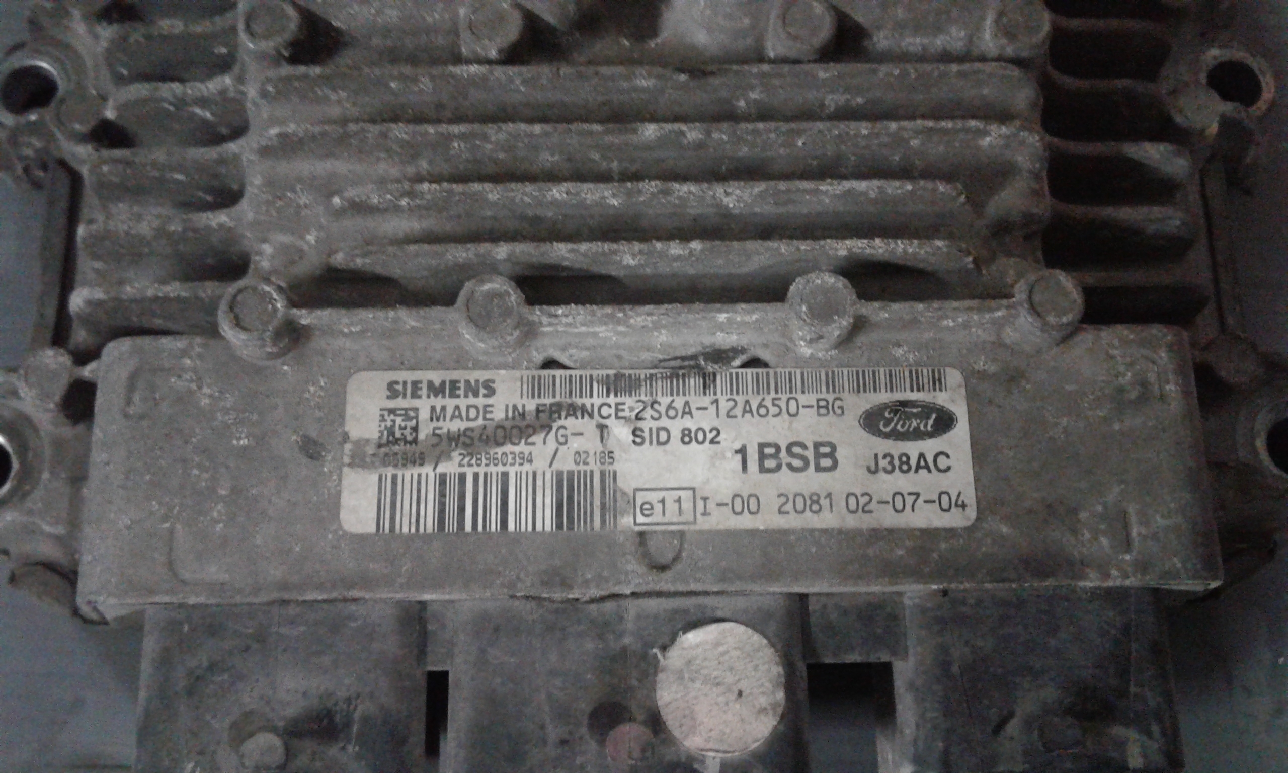 Centralina motore FORD Fiesta 4 Serie