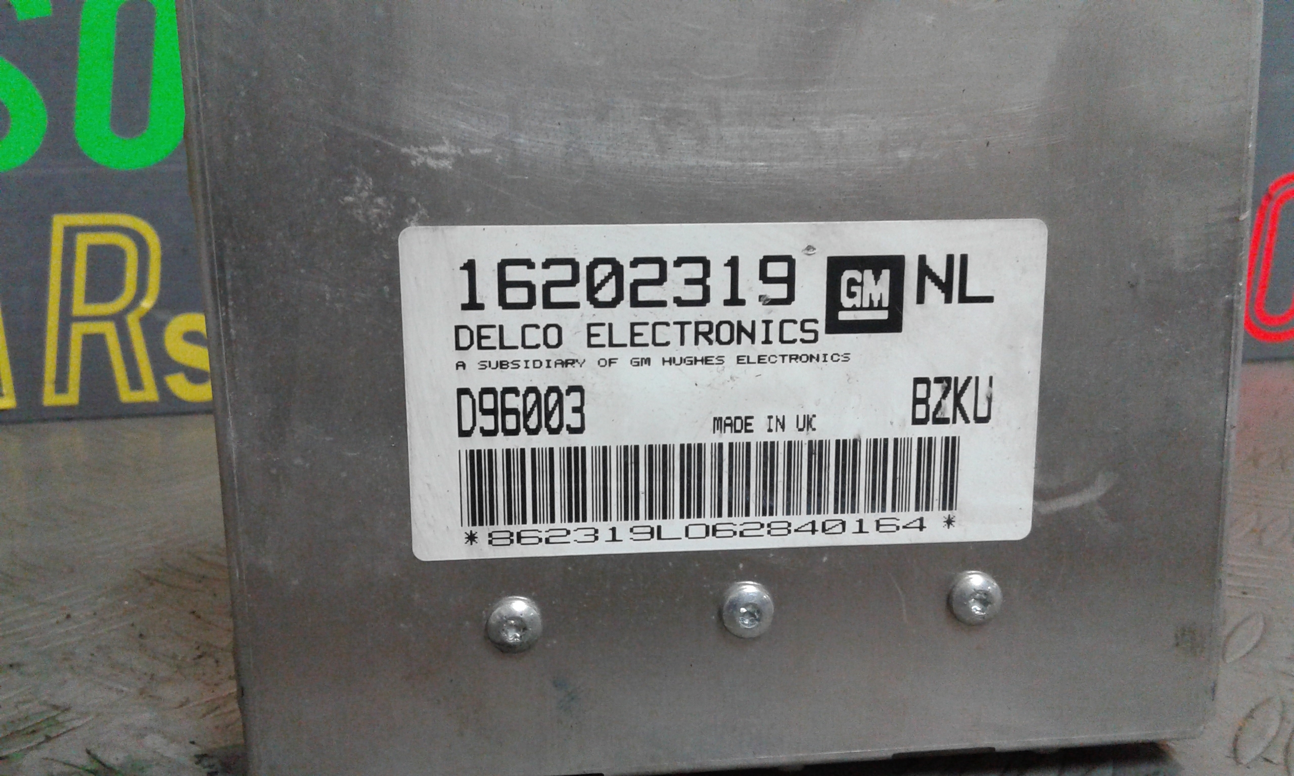 Centralina motore OPEL Vectra B S. Wagon