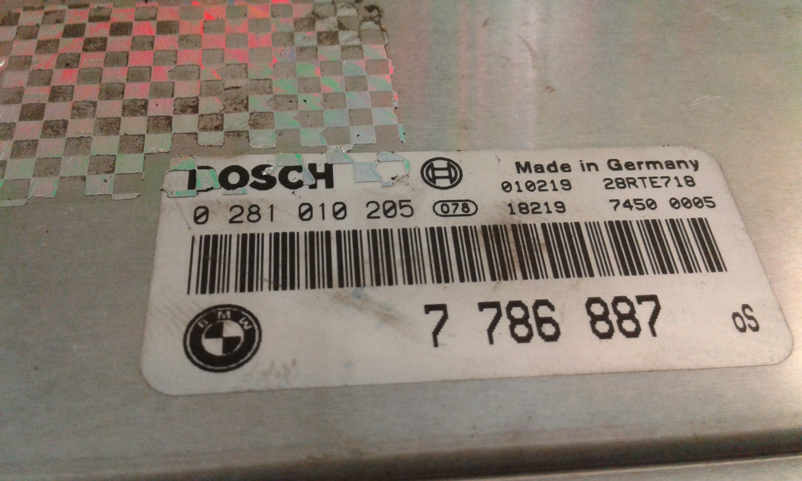 Centralina motore BMW Serie 3 E46 Touring 2 Serie