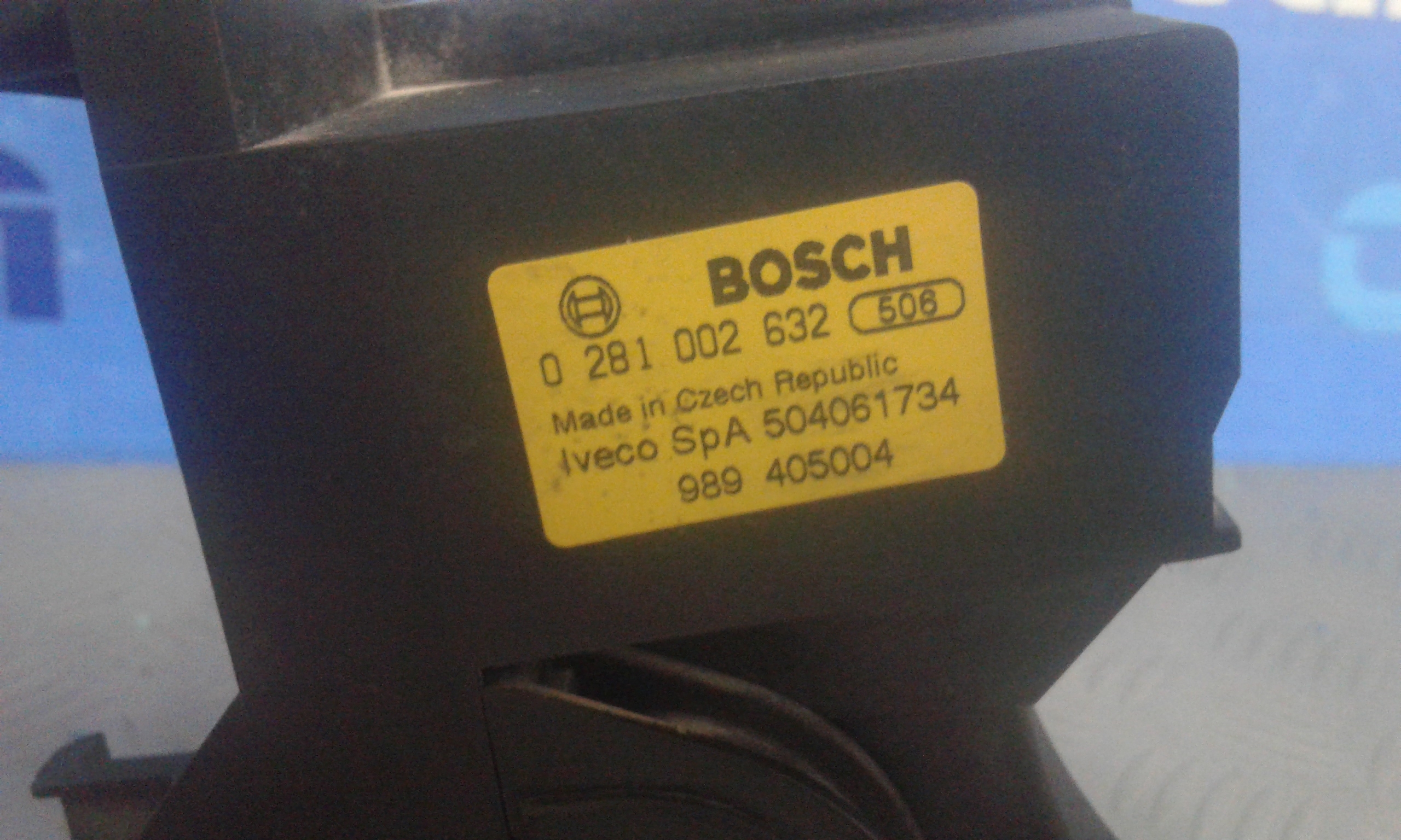 Pedale acceleratore IVECO Daily 4 Serie