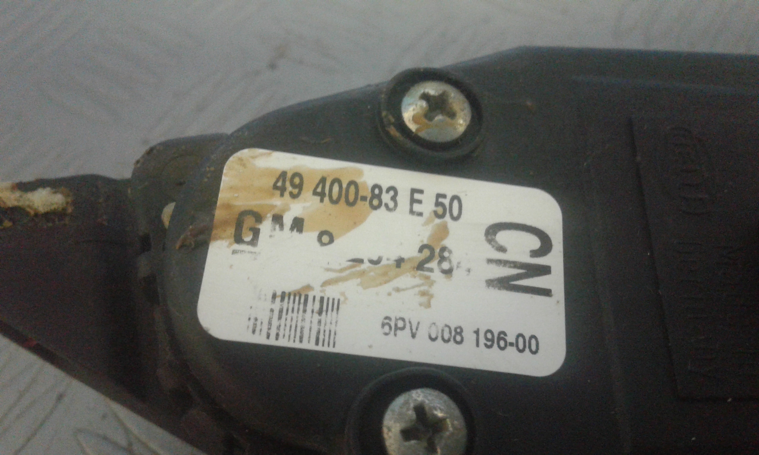 Pedale acceleratore OPEL Agila 1 Serie