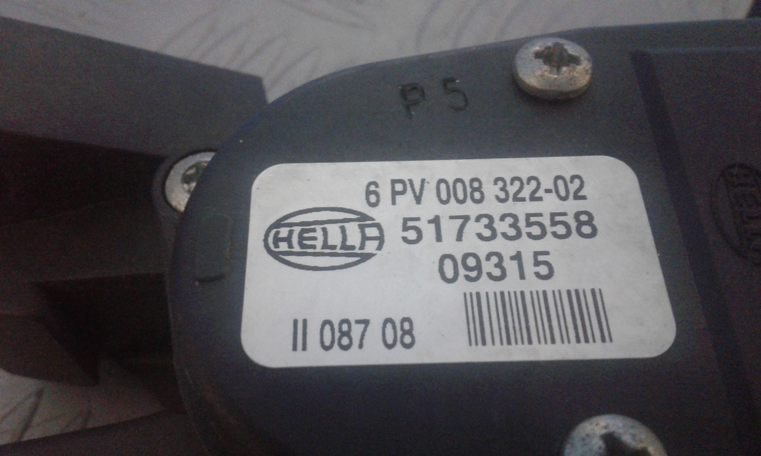 Pedale acceleratore FIAT Croma 3 Serie