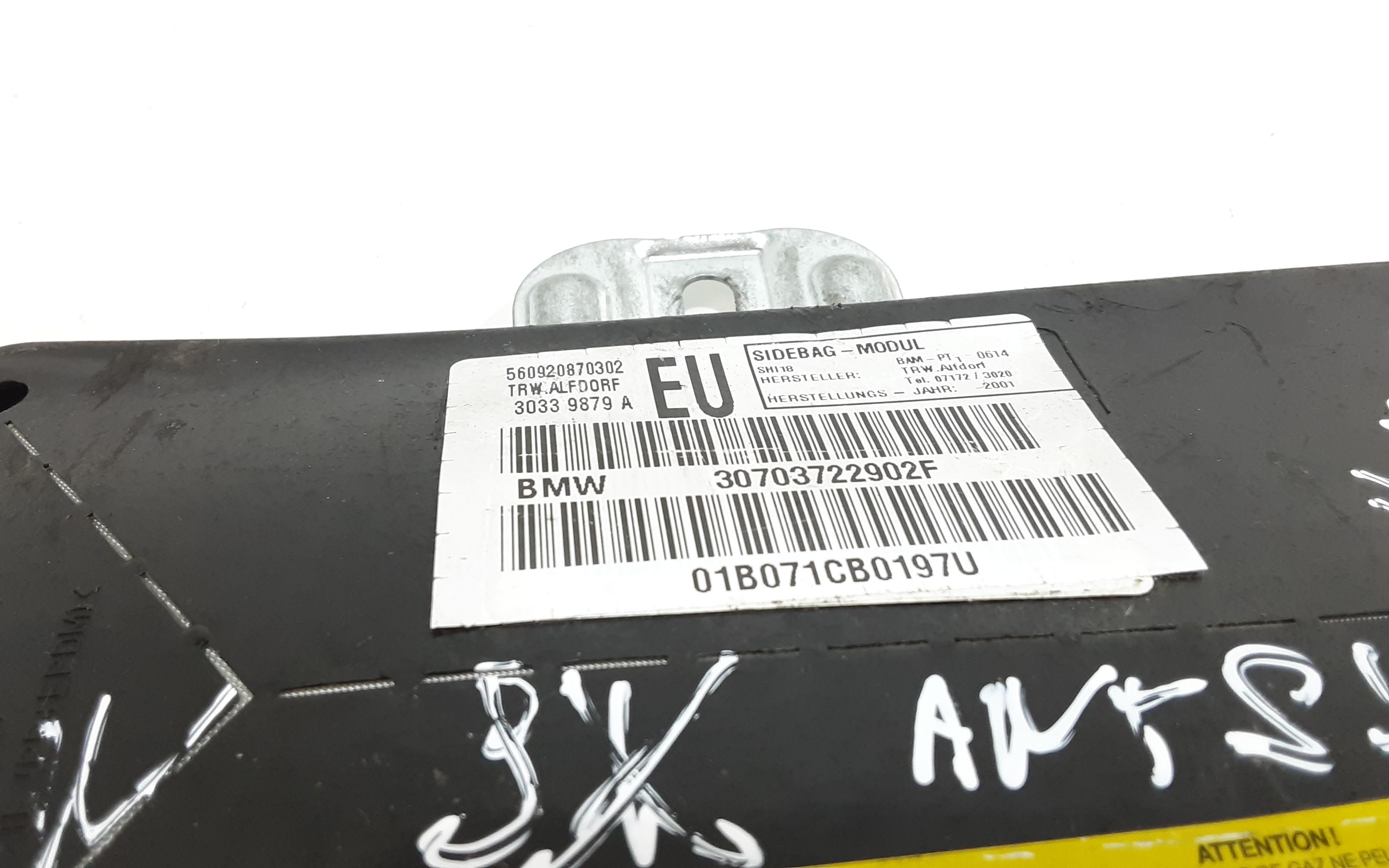 Airbag porta anteriore sinistra guida BMW Serie 3 E46 Berlina 2 Serie