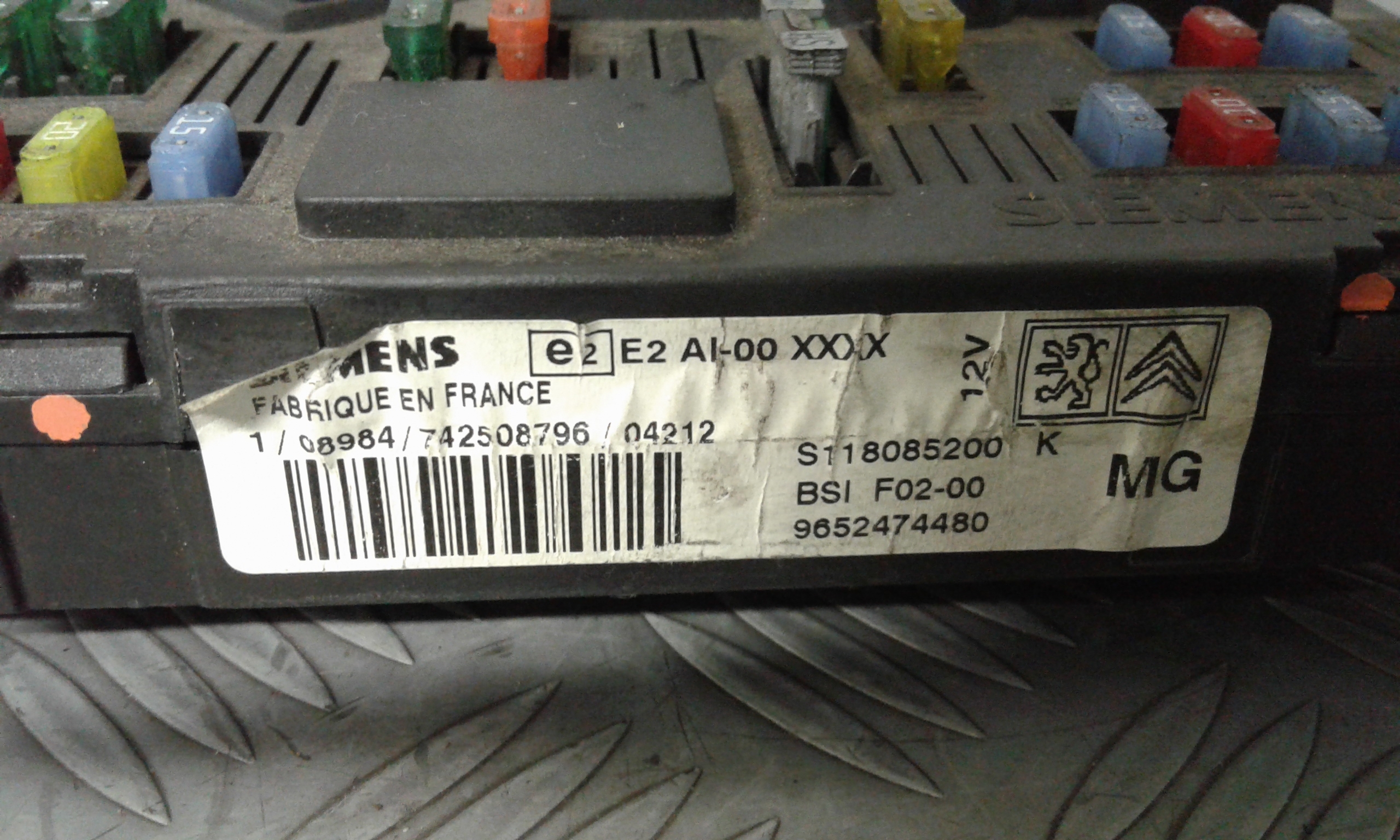 Body Computer CITROEN C3 1 Serie