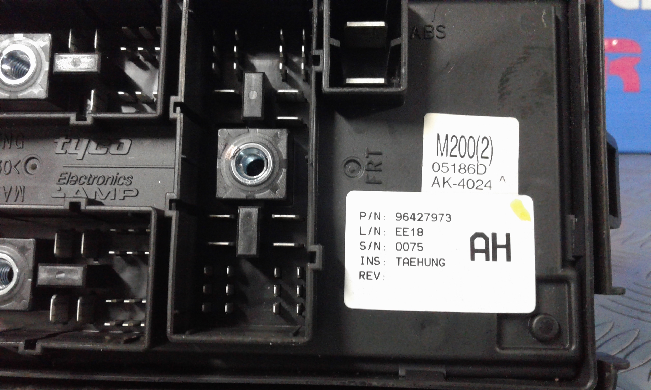 Body Computer CHEVROLET Matiz 2 Serie