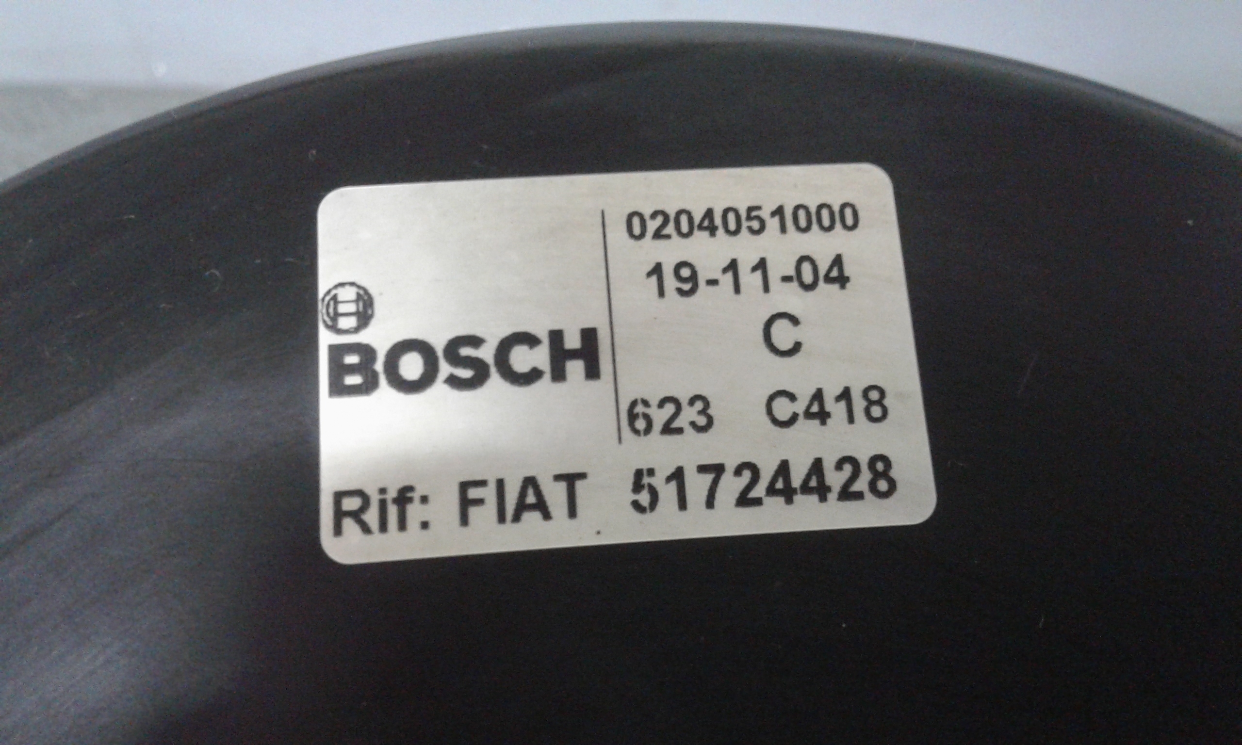 Servofreno FIAT Panda 2 Serie