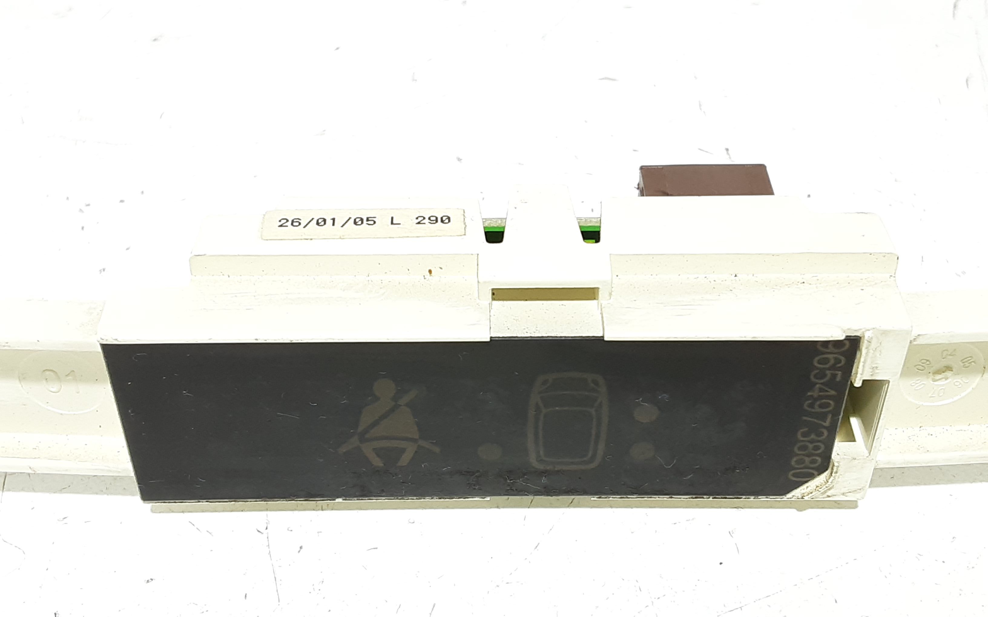 Display segnalazione cinture di sicurezza PEUGEOT 1007 1 Serie