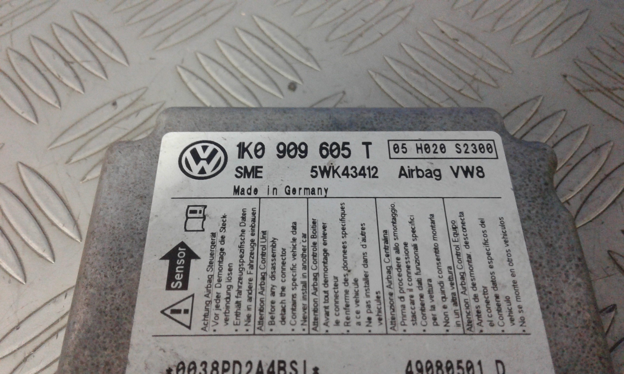 Centralina Airbag SEAT Altea XL