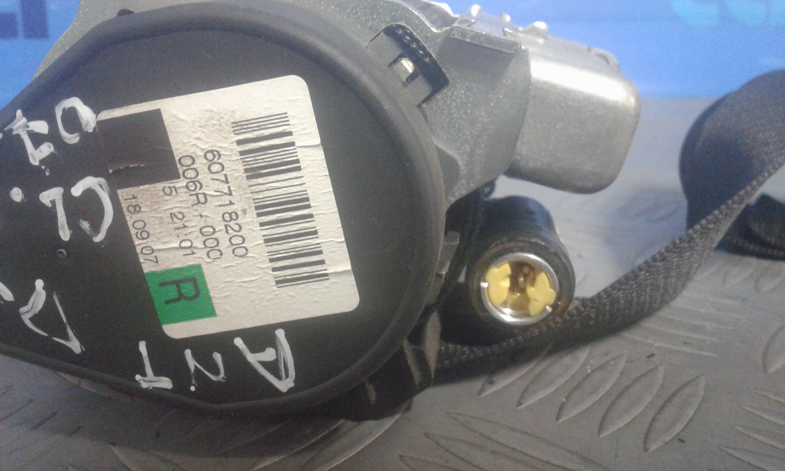 Cintura di Sicurezza anteriore Destra con pretensionatore MERCEDES Classe A W169 3 Serie